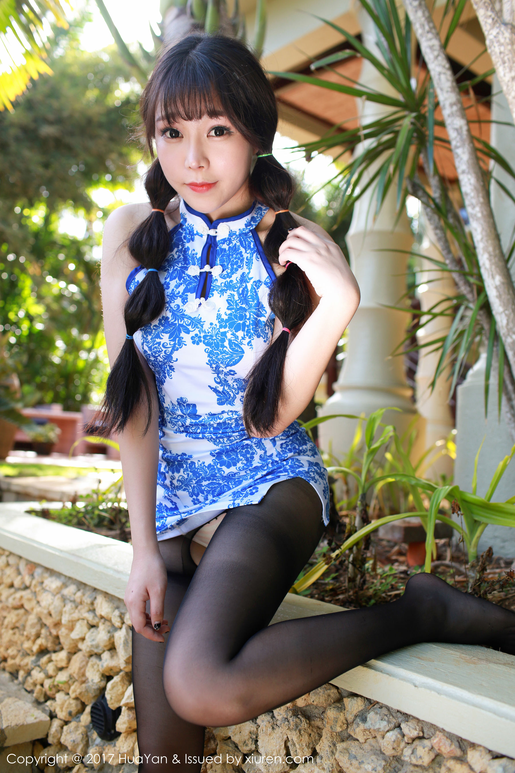 芝芝Booty《旗袍+黑丝》 HUAYAN 花の颜 VOL.026 [73P] 插图3