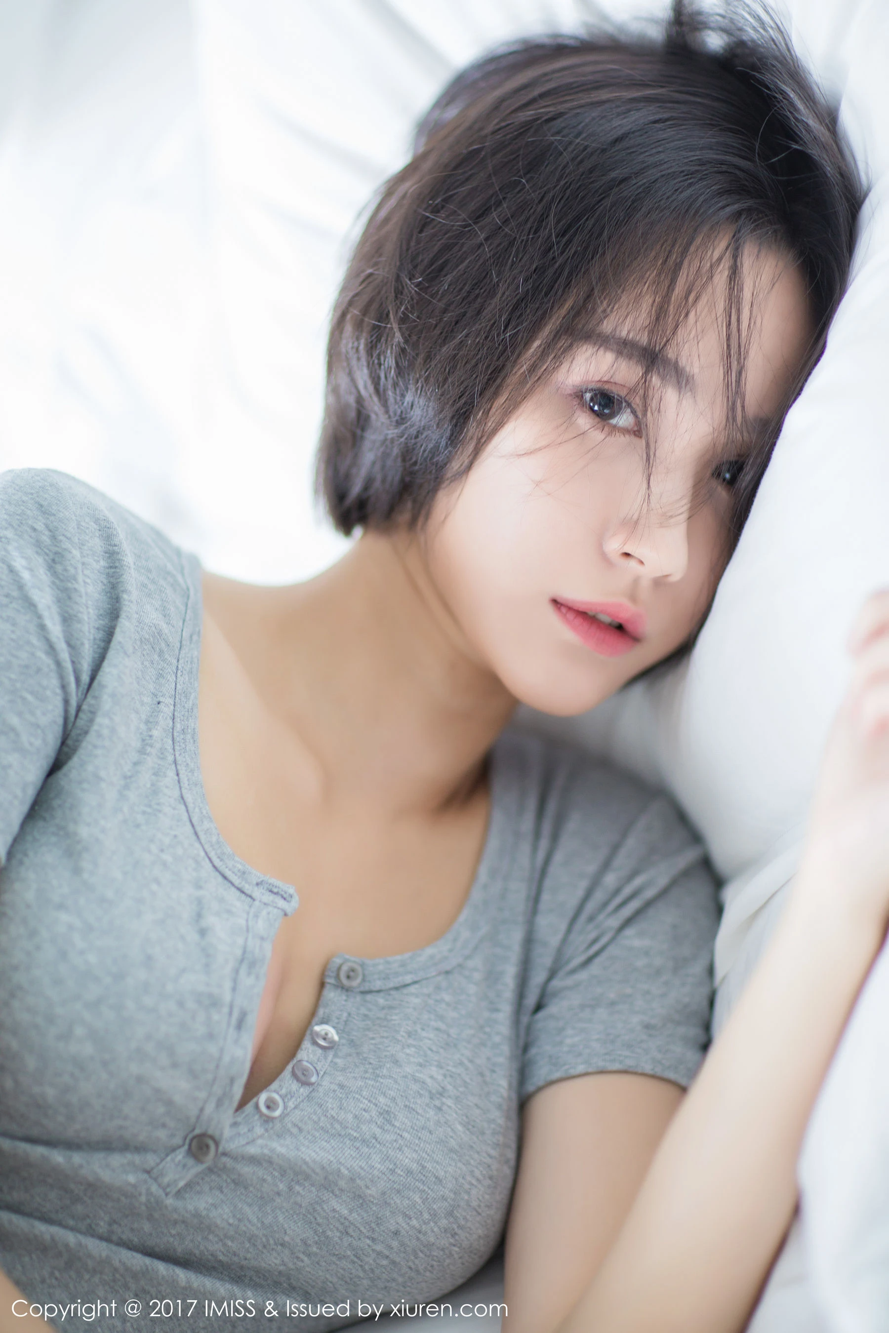 莉雅Livia《日系短发女神》 爱蜜社 VOL.178