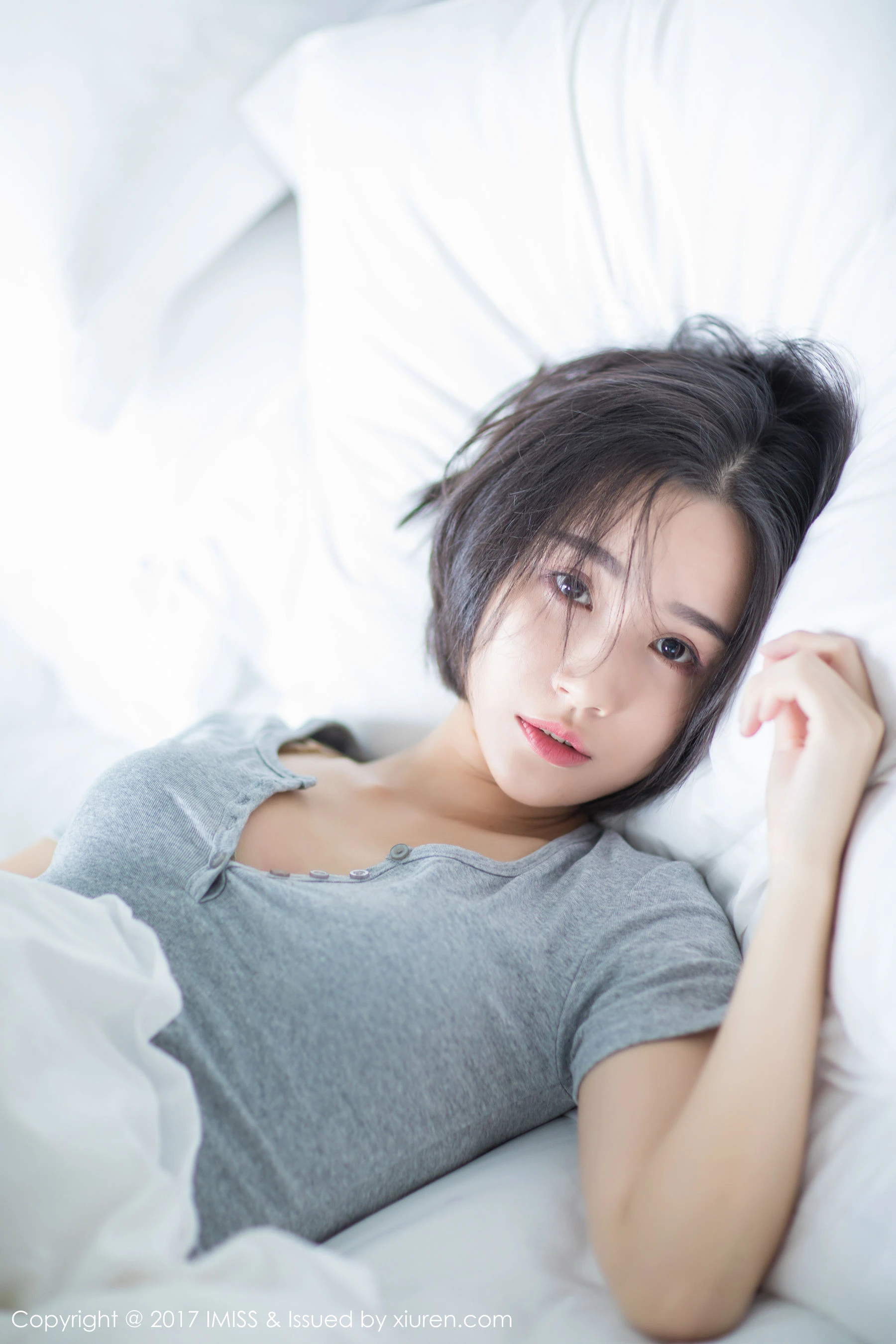 莉雅Livia《日系短发女神》 爱蜜社 VOL.178