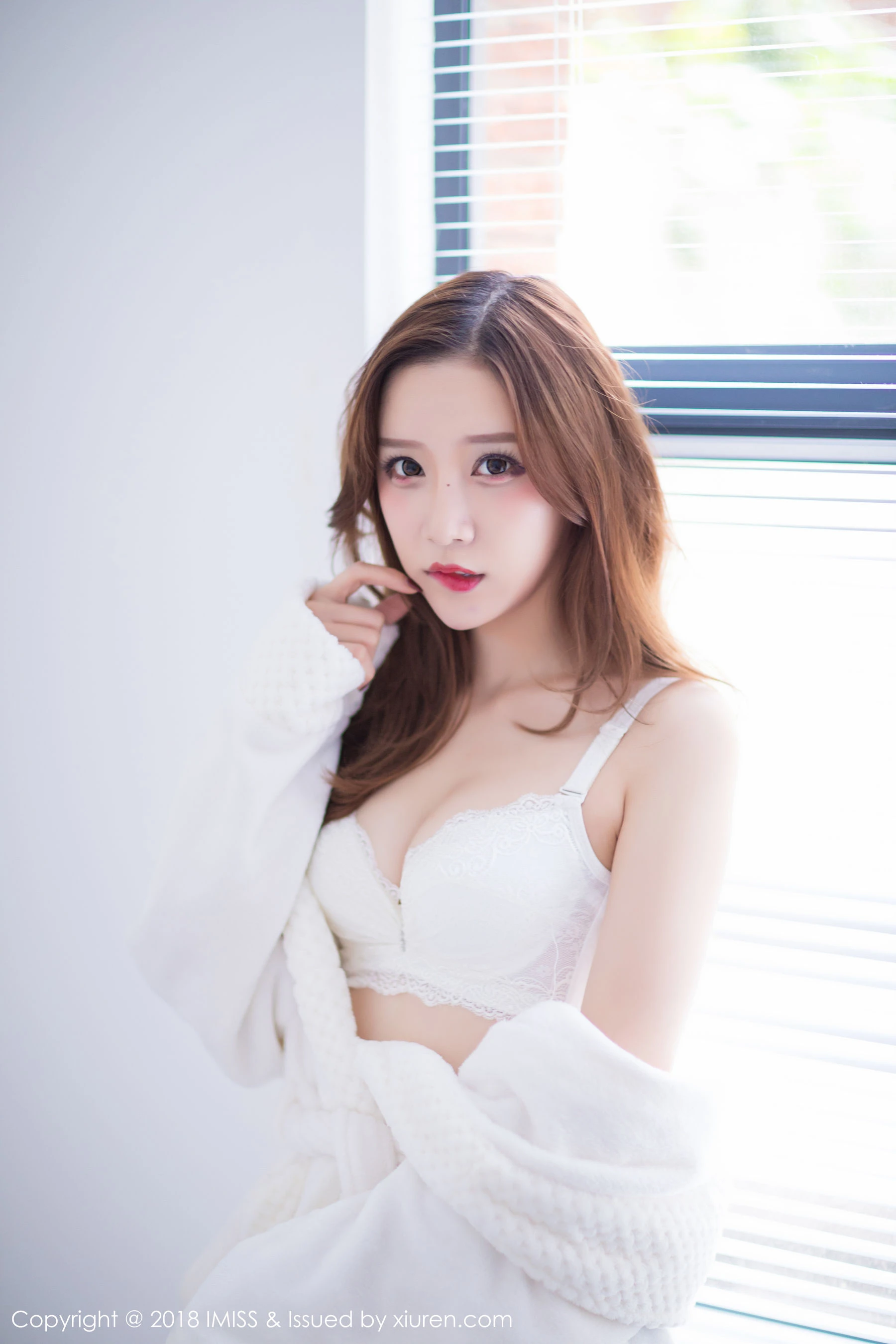 模特小琳《甜美新人》 爱蜜社IMiss Vol.233 插图1