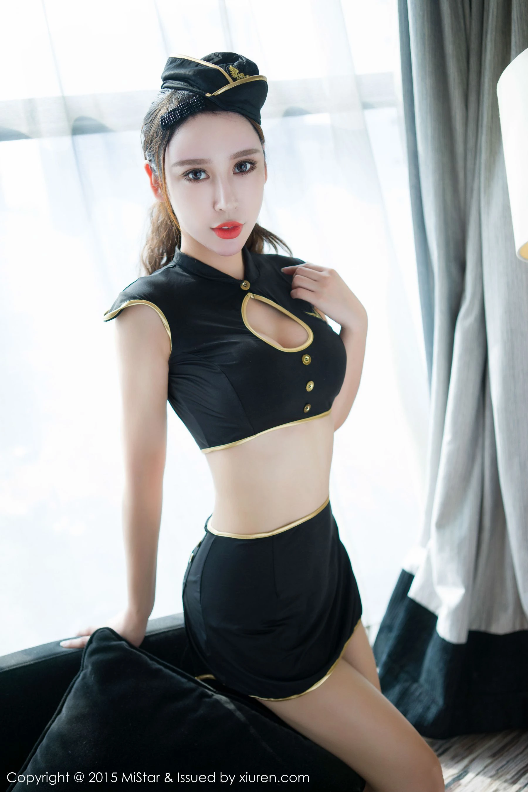 杨诺依《制服+情趣内衣》 魅妍社 Vol.053 插图1