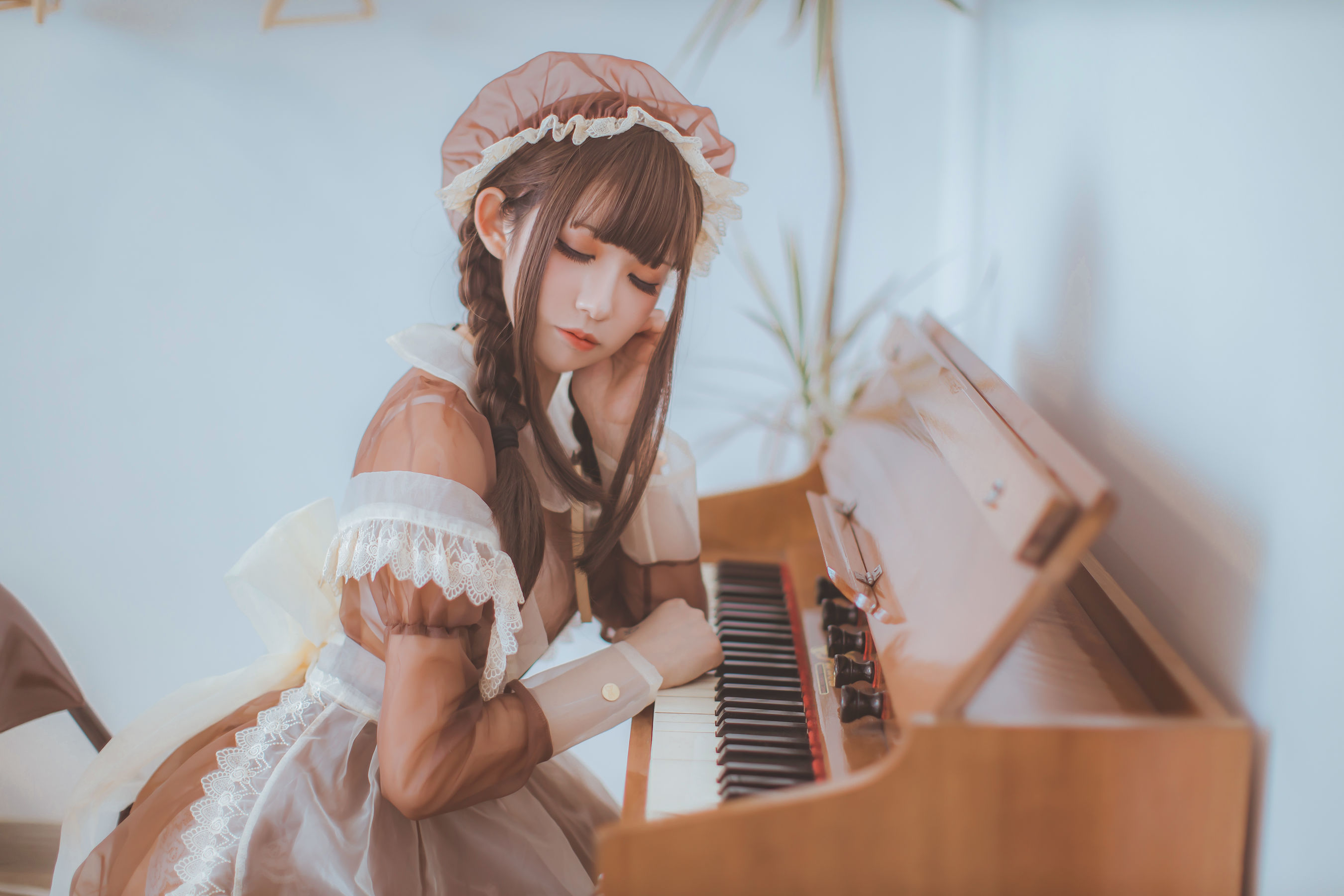 Coser衣衣 – 透明女仆 [31P] 插图1