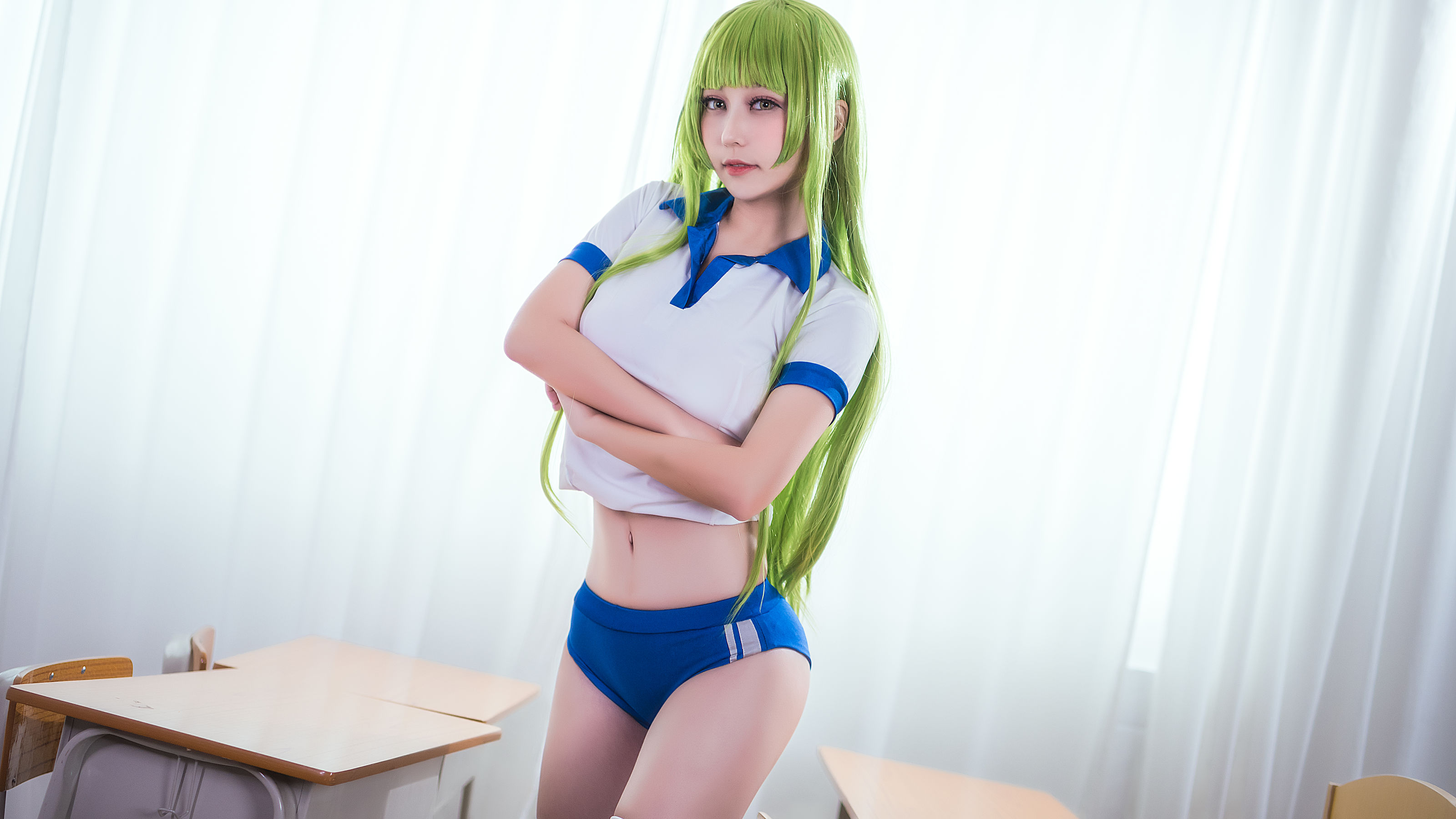 [萝莉COS] 萌妹菌烨tako – 莉娅 [20P] 插图1