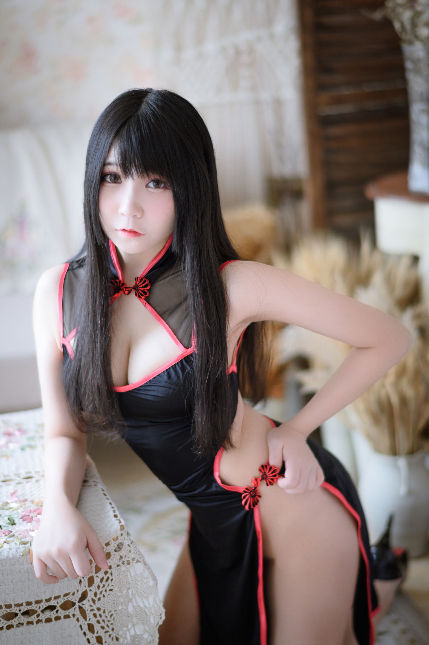 Coser寶儿Mysterial 性感旗袍 [13P] 插图1
