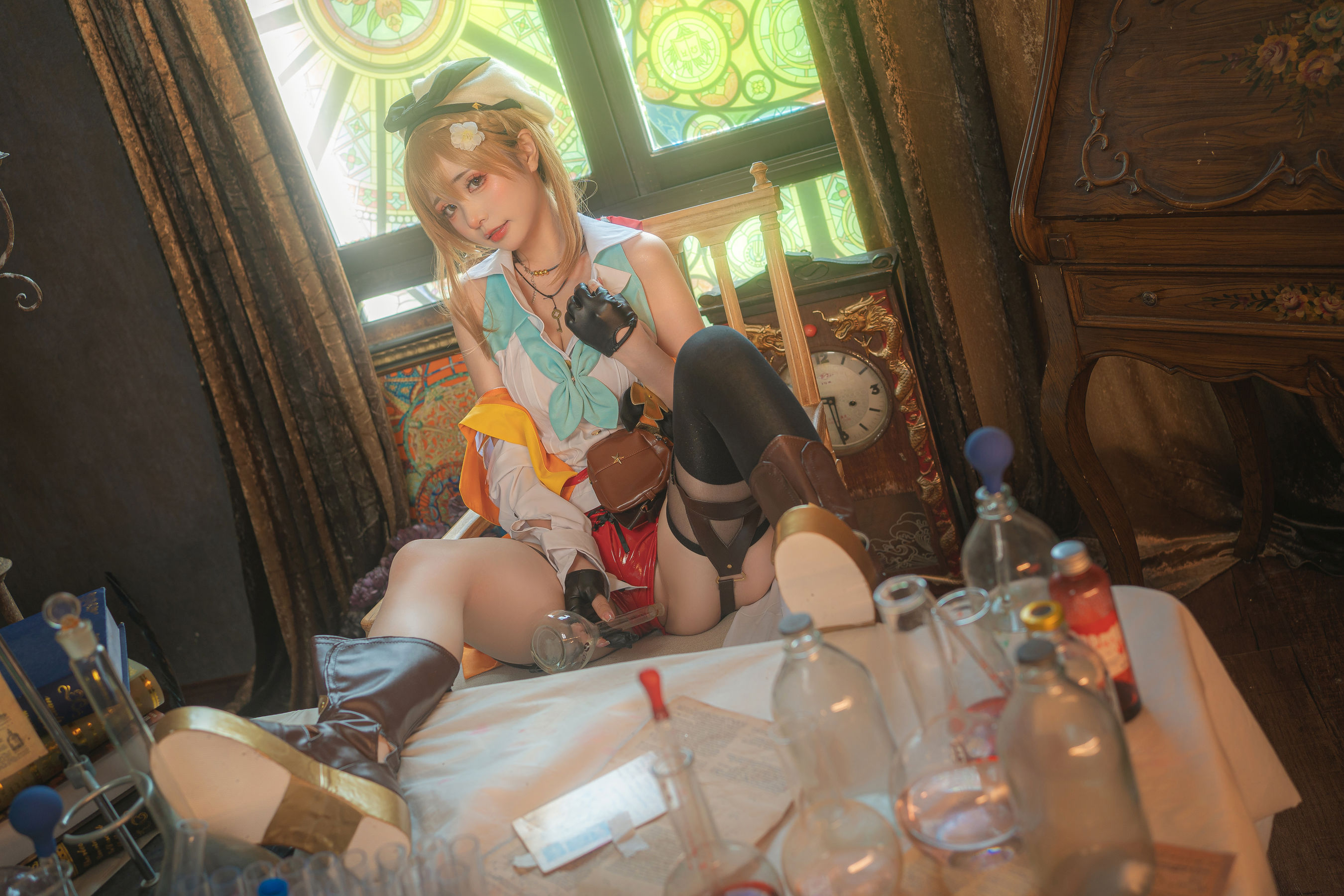 爆机少女喵小吉 – 莱莎的炼金工房2 [14P] 插图1