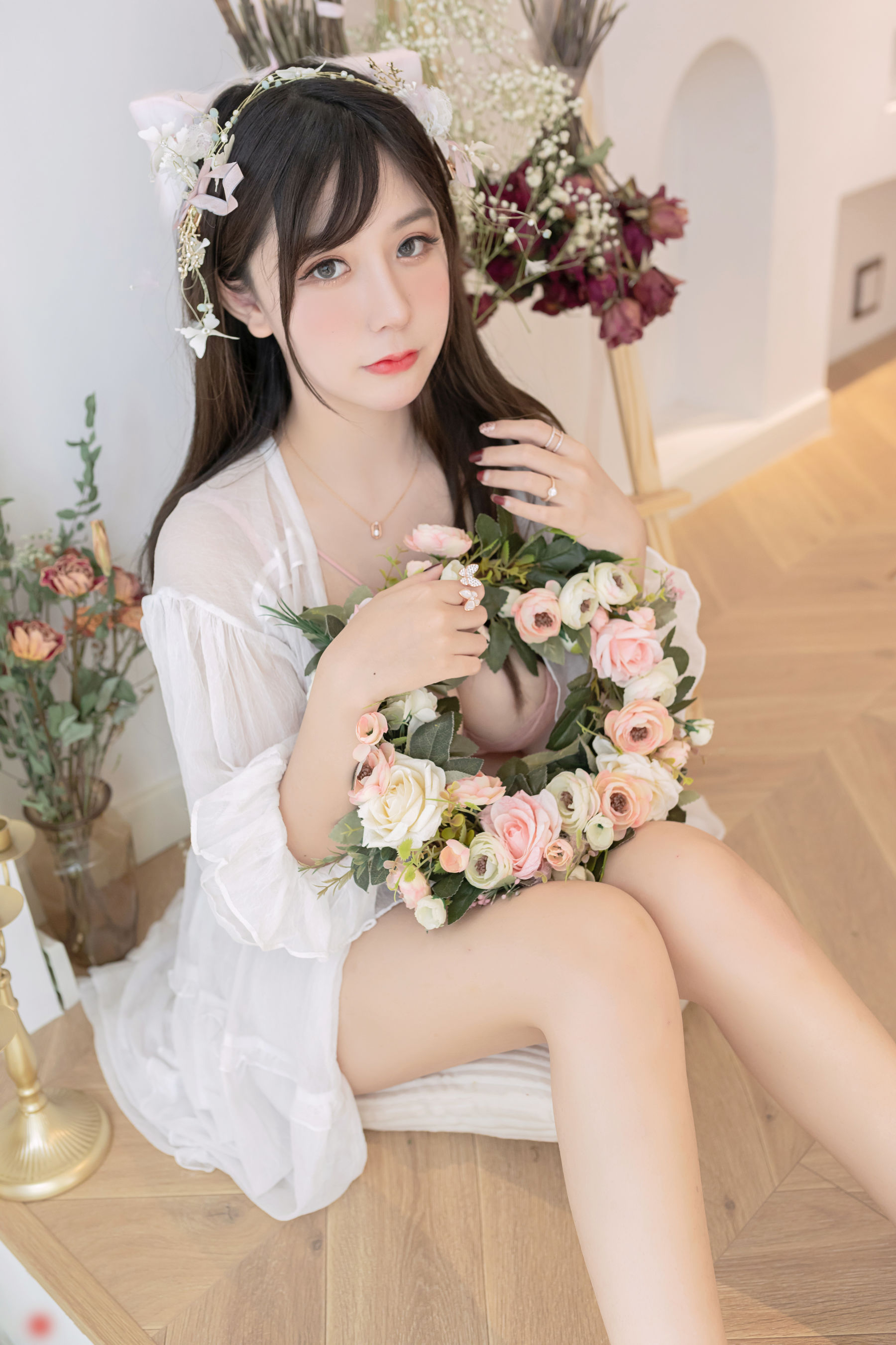 巨乳猫九酱Sakura – 花の贰拾歲 [63P] 插图1