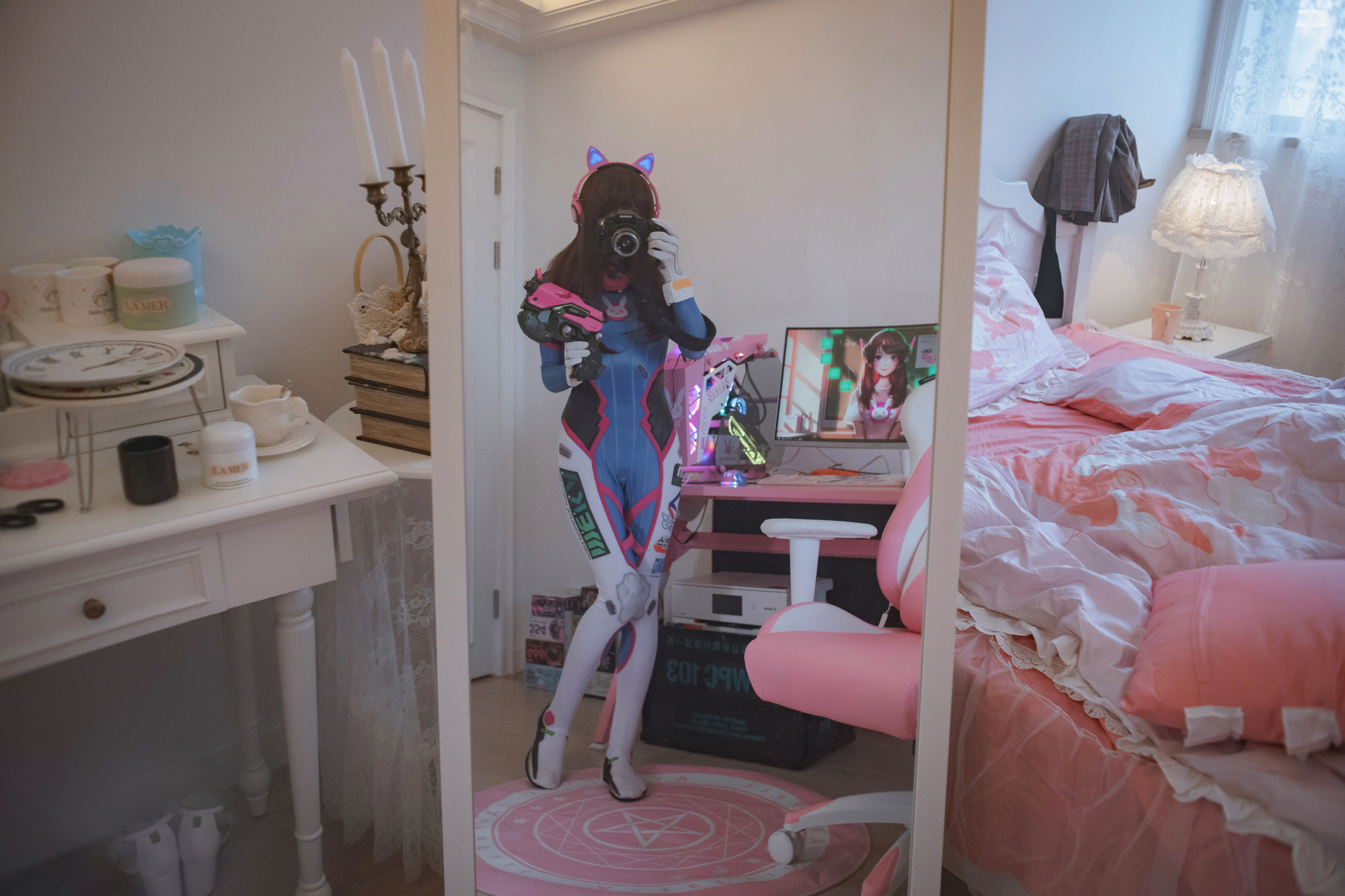 福利姬木花琳琳是勇者 – オーバーウォッチD.VA [52P] 插图4