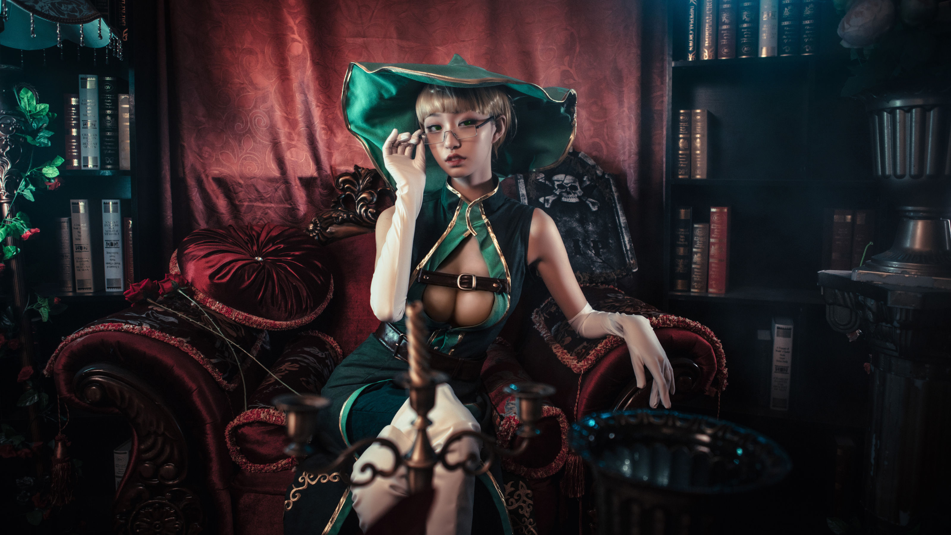 The Vagrant Cosplay Album – 沧霁桔梗《赫本》 [32P] 插图1