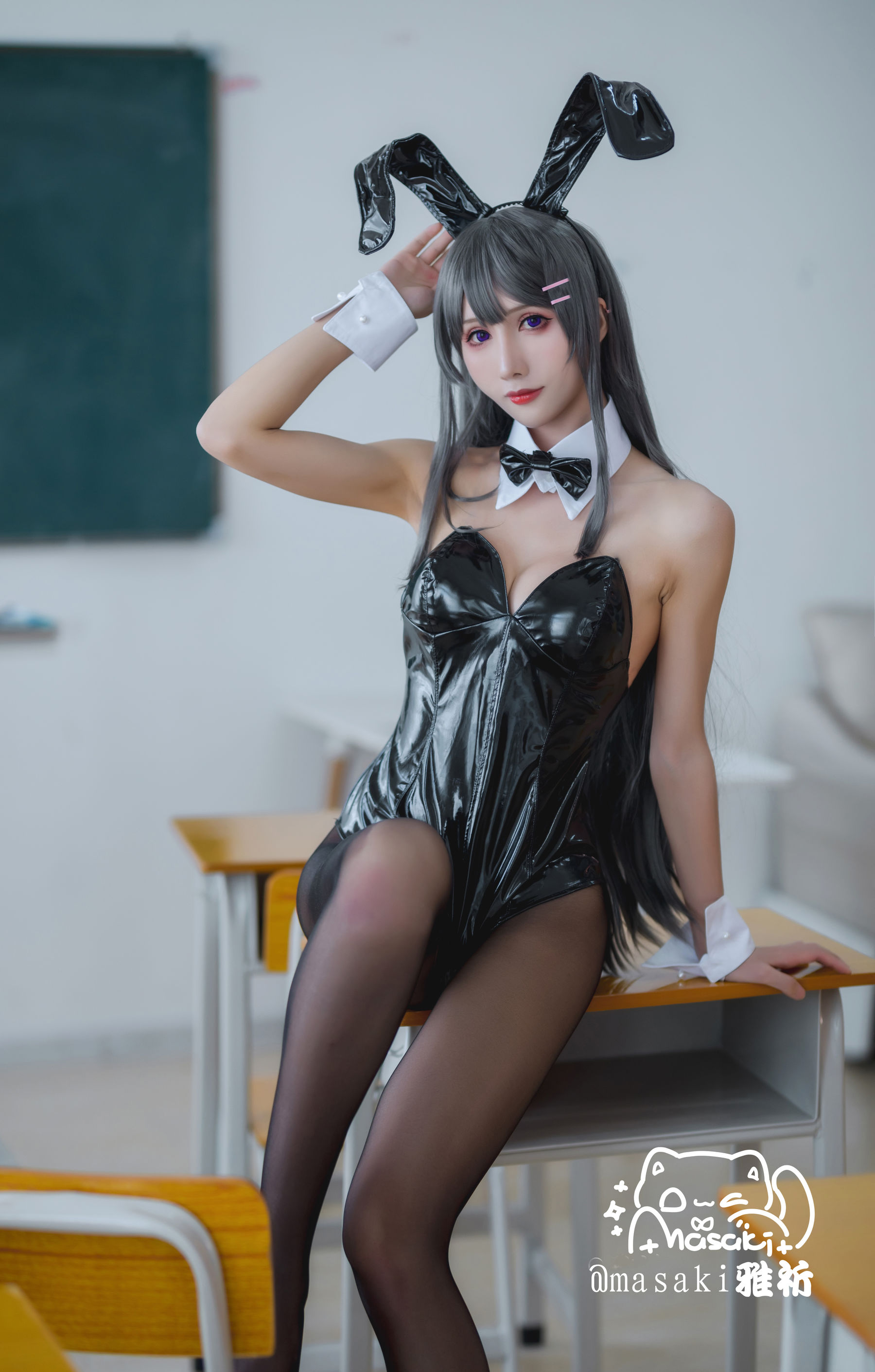 masaki雅祈 – 樱岛麻衣 [11P] 插图1