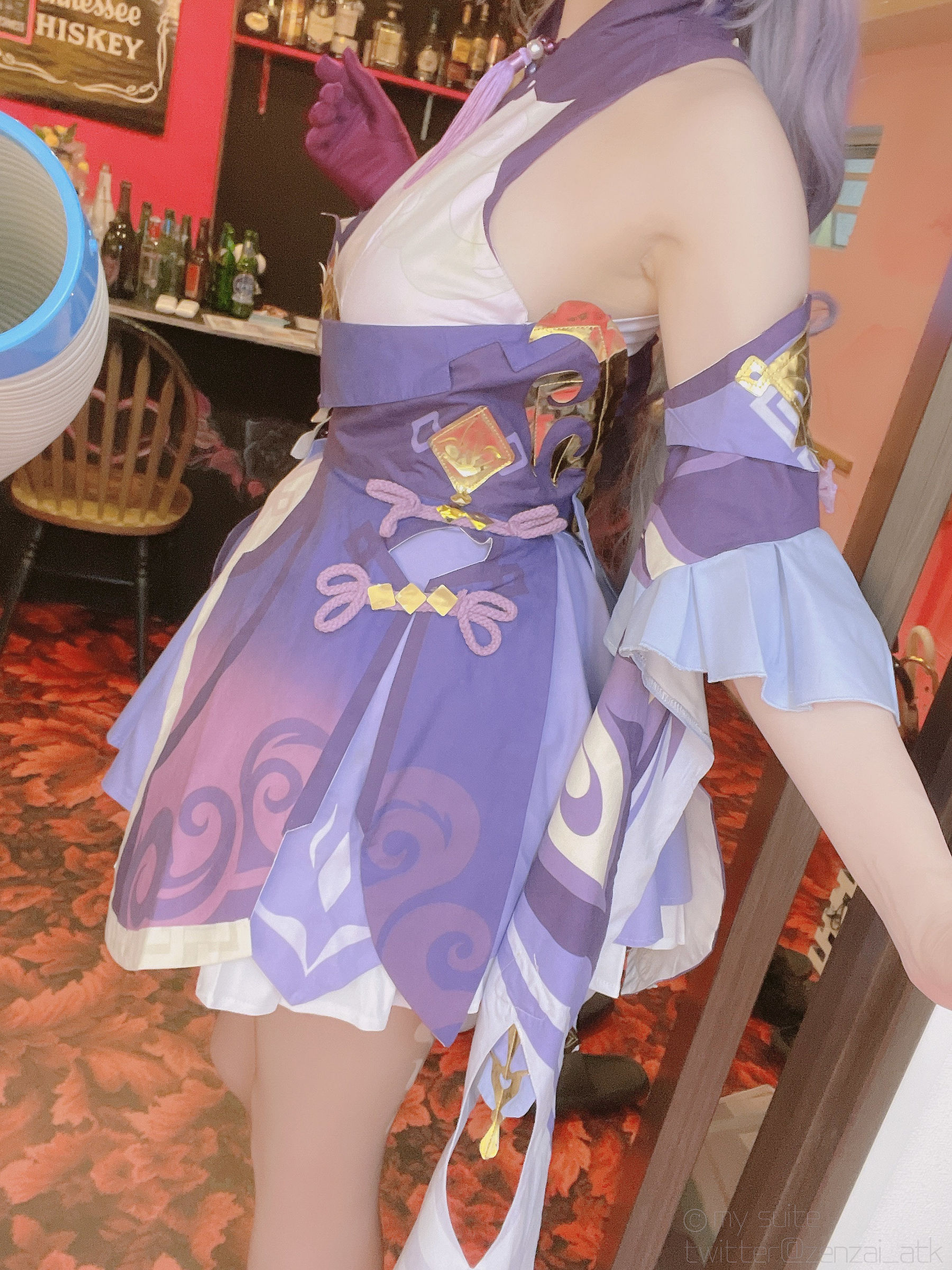 (Cosplay)[my suite] Atsuki あつき – Keqing 刻晴 (Genshin Impact) [47P] 插图1
