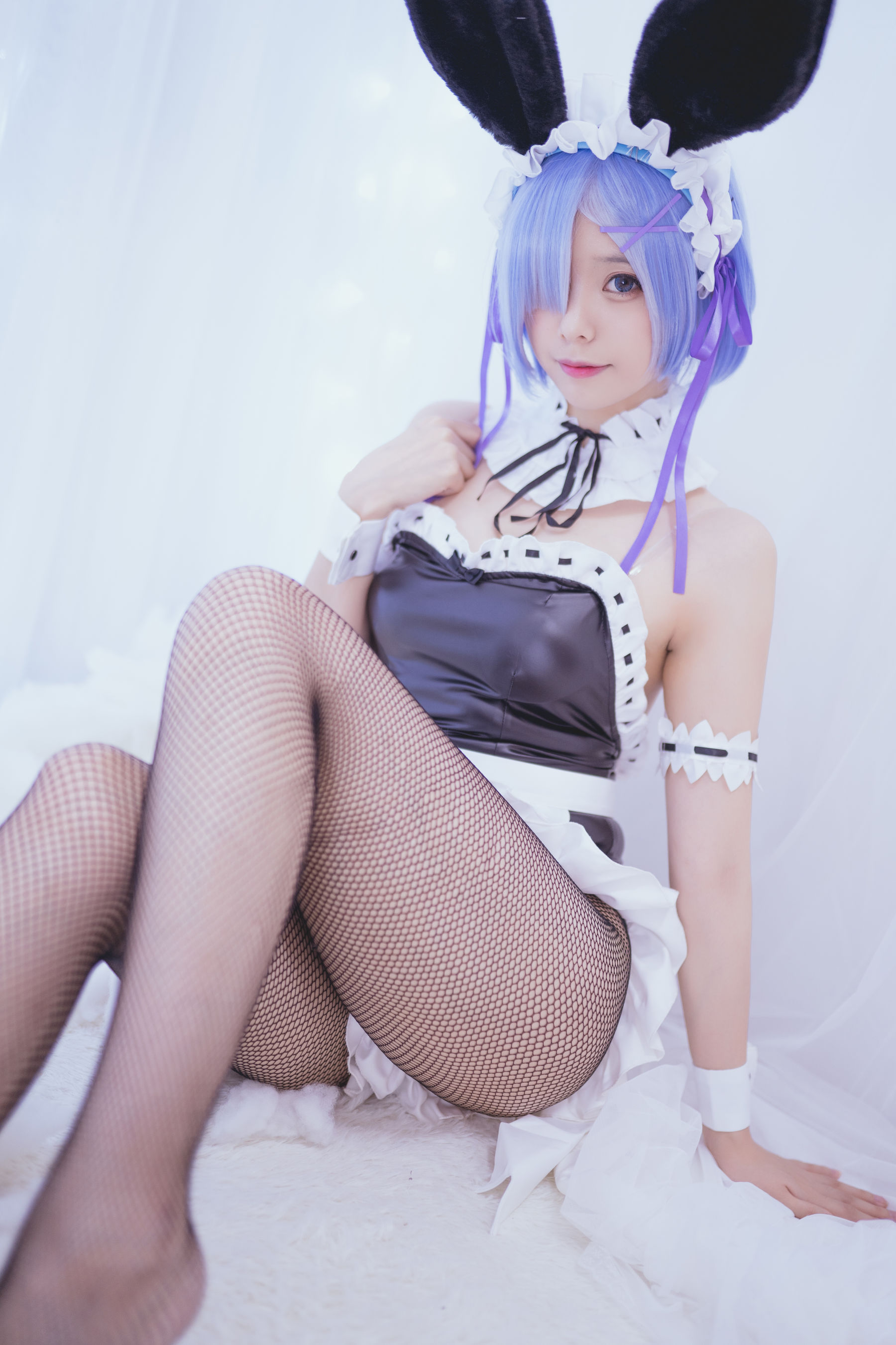 萌系小野妹子w 蕾姆 兔女郎 [26P] 插图1
