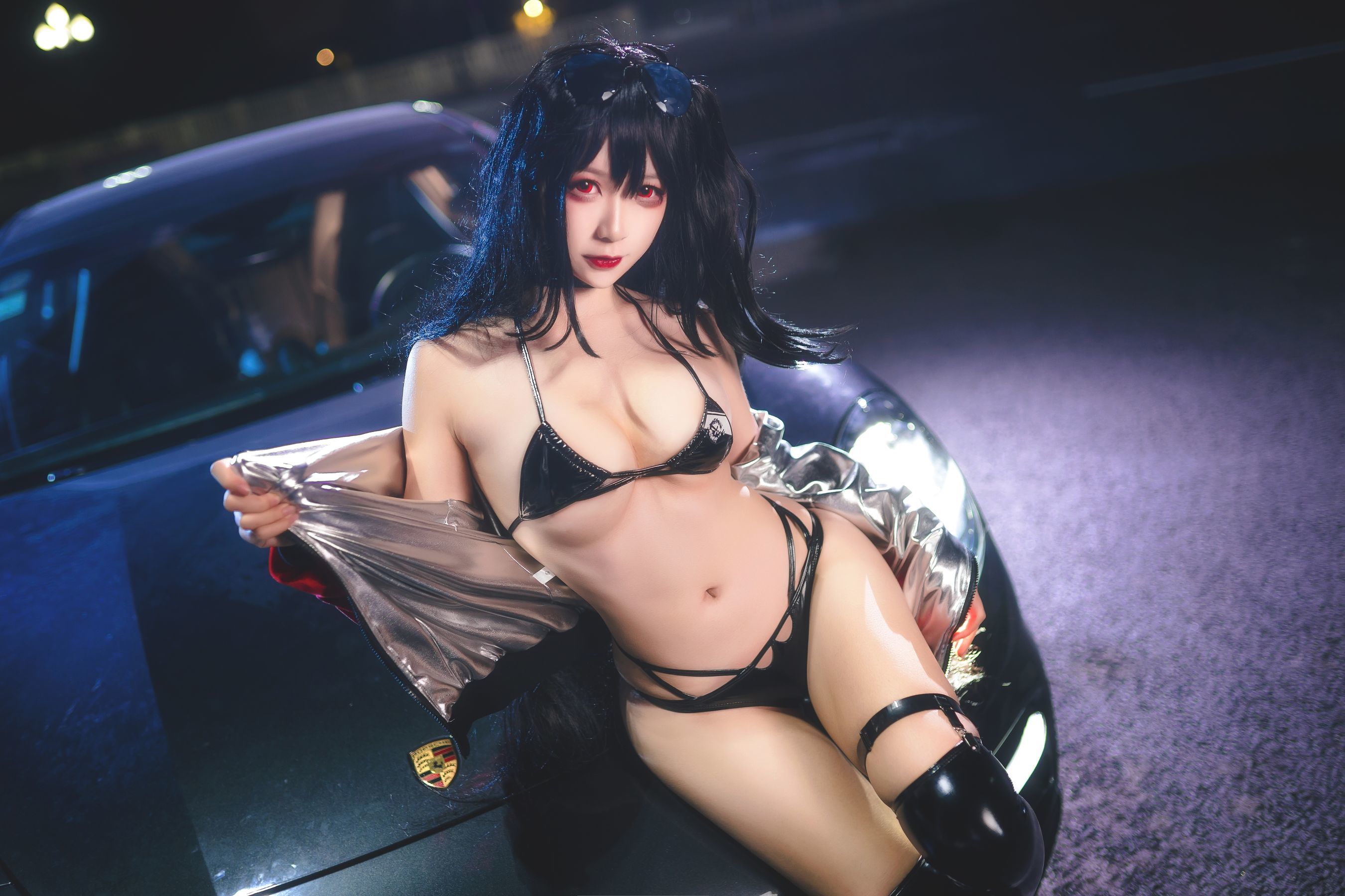 动漫博主樱落酱w 大凤赛车 [14P] 插图1