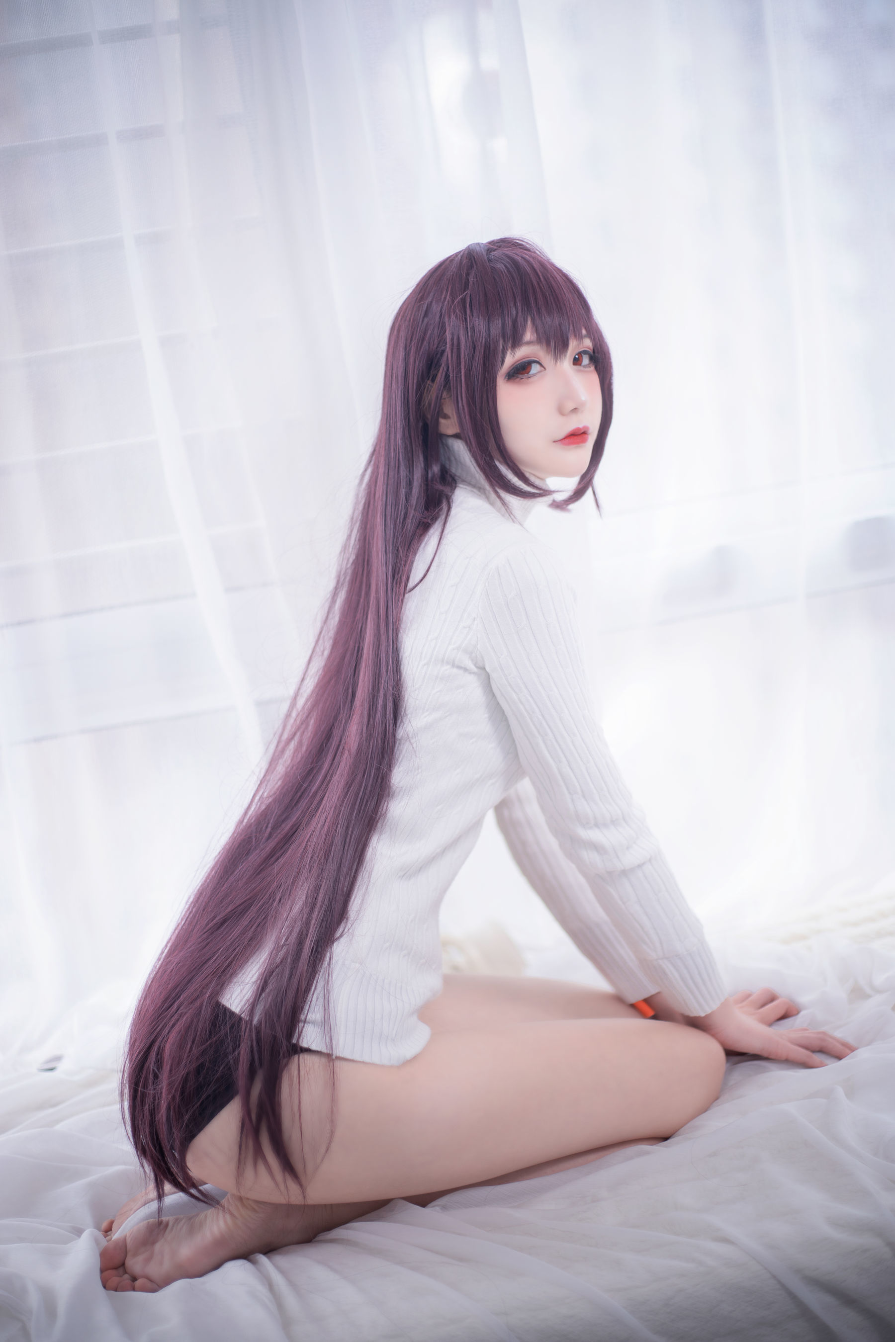 COS妹子仙九Airi – 斯卡哈毛衣 [21P] 插图3