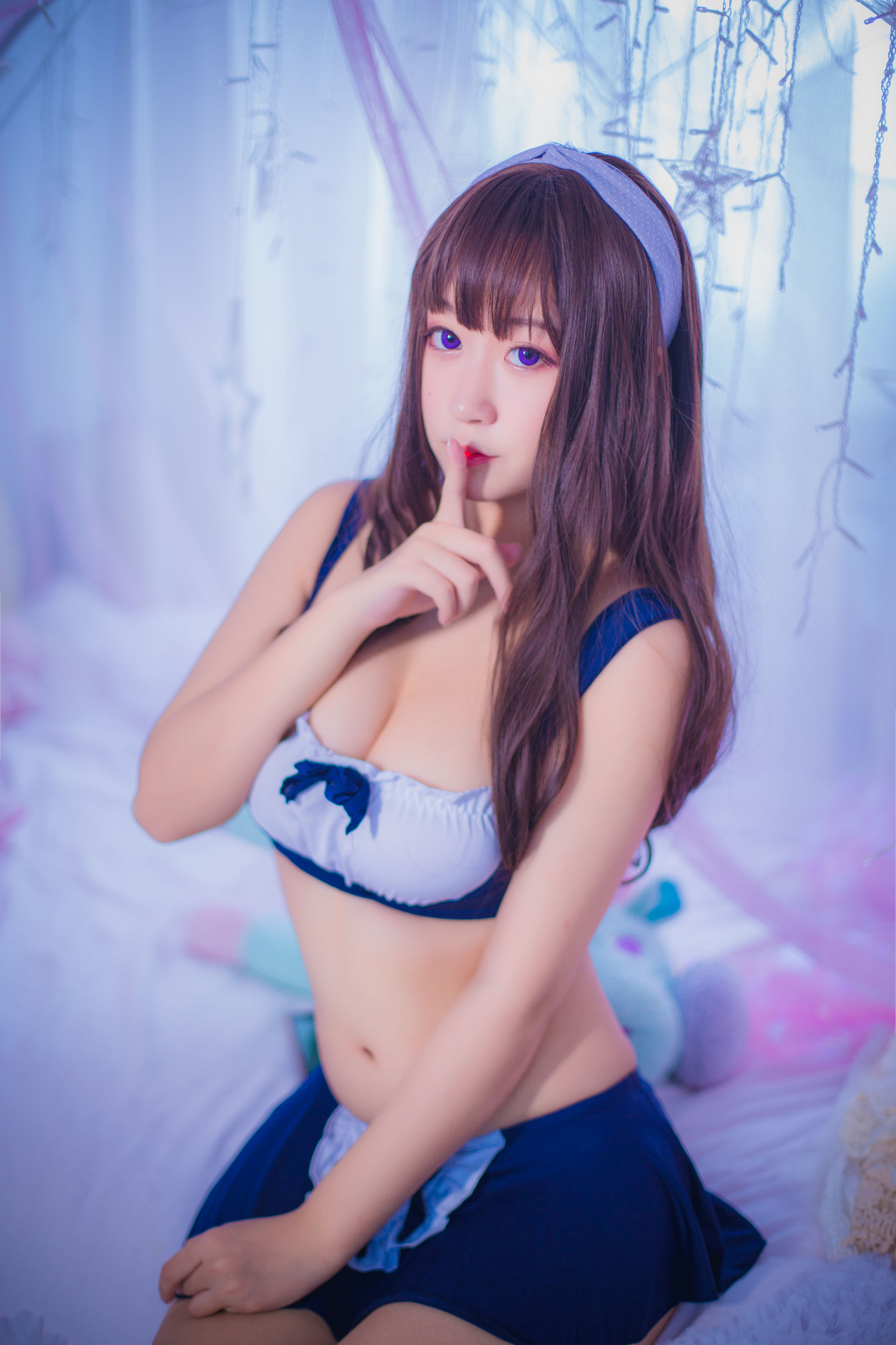 巨乳猫九酱Sakura – 女仆式死库水 [10P] 插图1