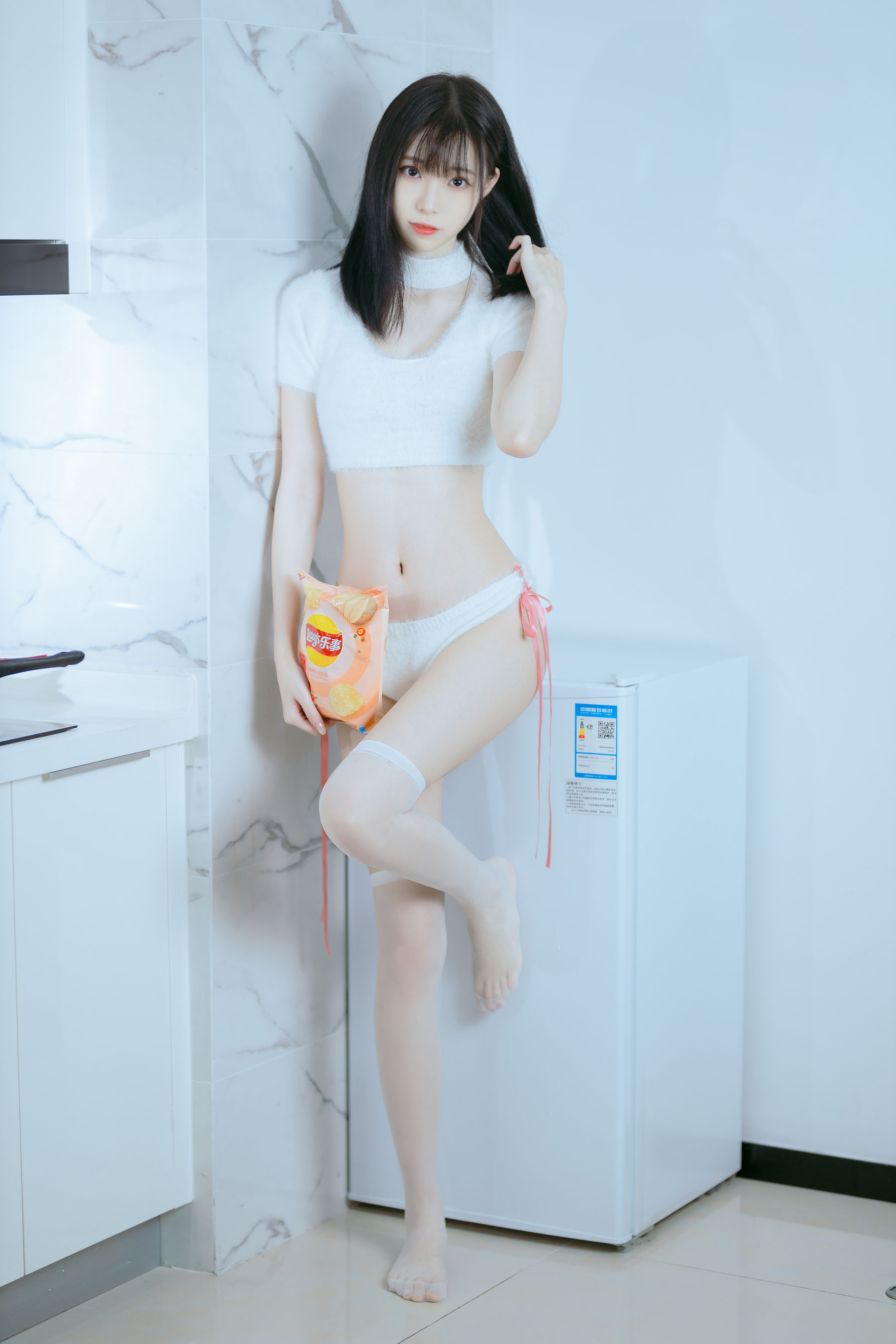 许岚(叁月life) – 纯欲毛衣 [39P] 插图1