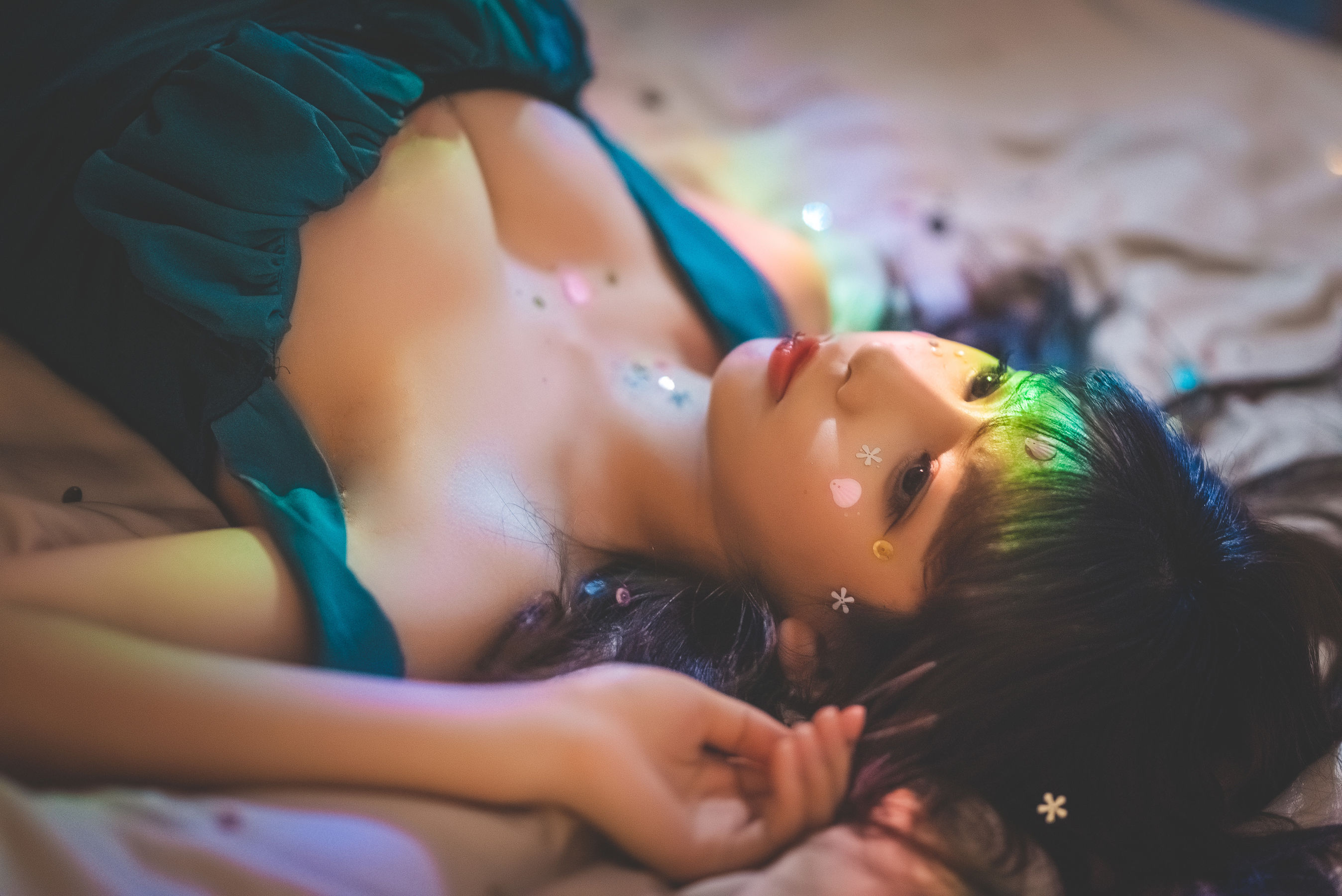 斗鱼主播w黑米粥w – 圣诞 [30P] 插图1