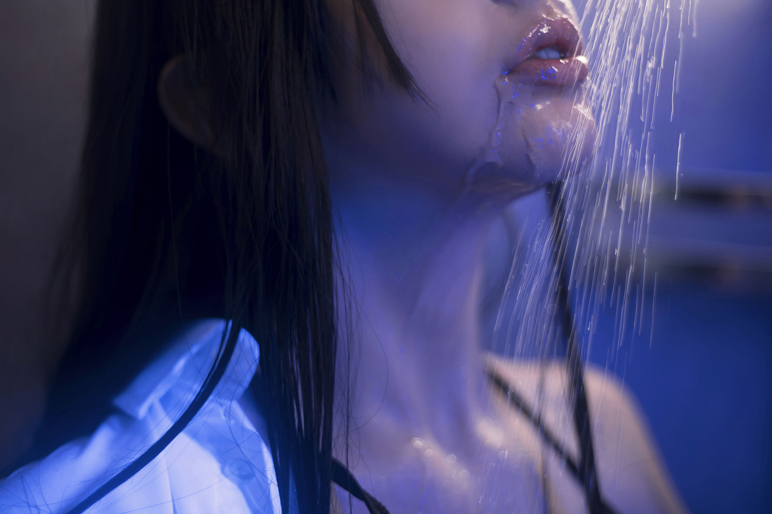 国外美女SayaTheFox – 浴室诱惑 [10P] 插图1