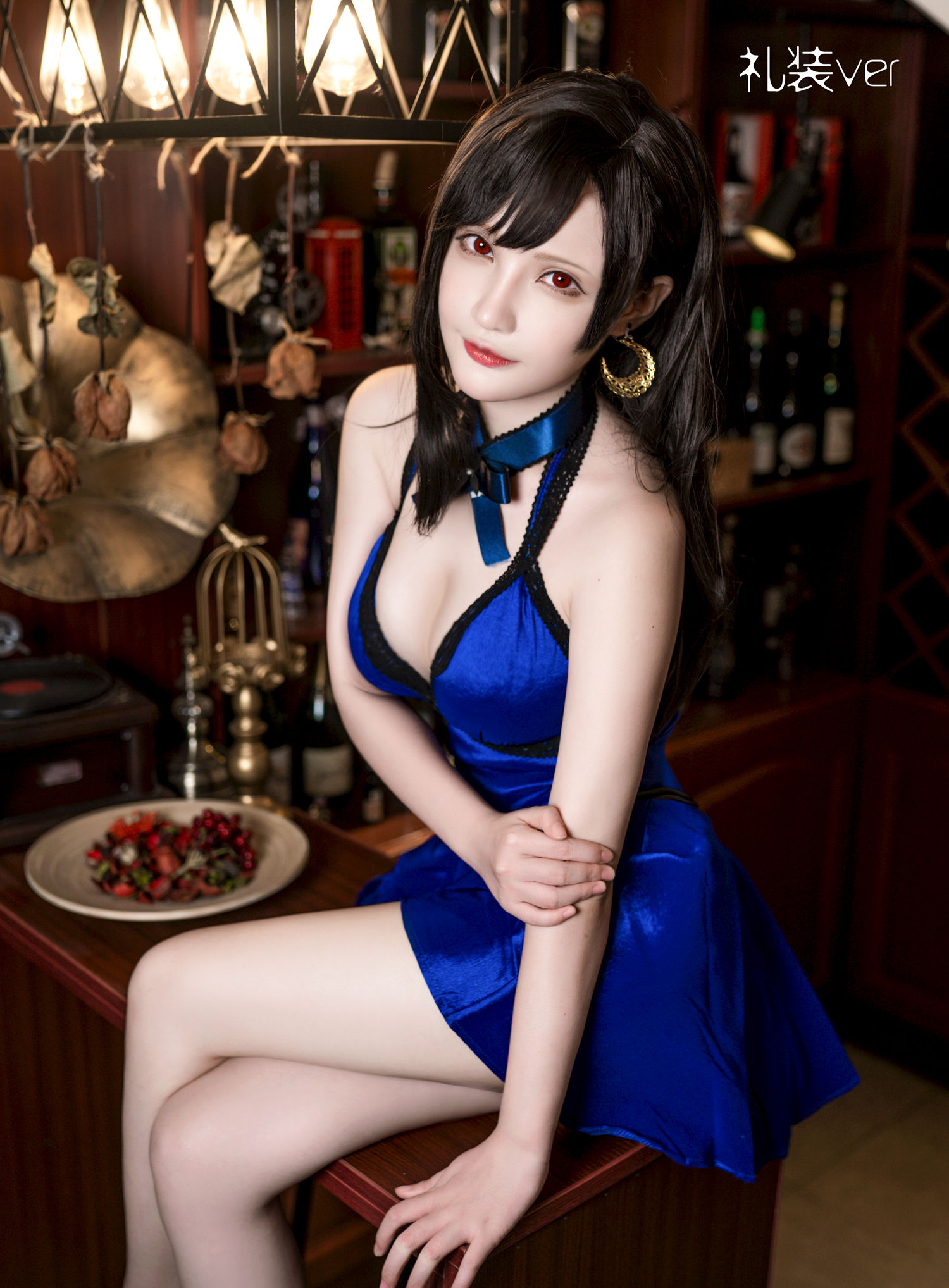 千夜未来（Senya Miku）- 蒂法连衣裙 [20P] 插图1
