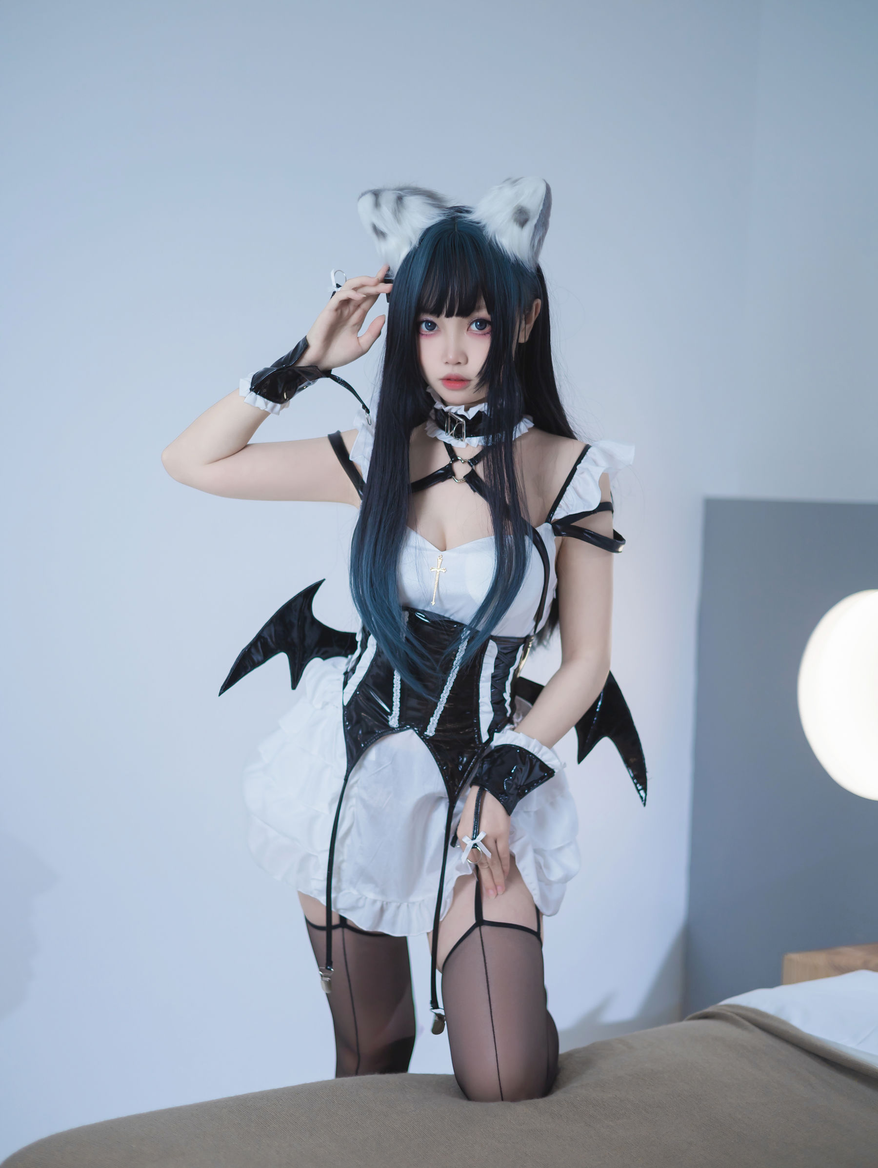 洛桑w伊梓 – 猫耳小恶魔 [41P] 插图1