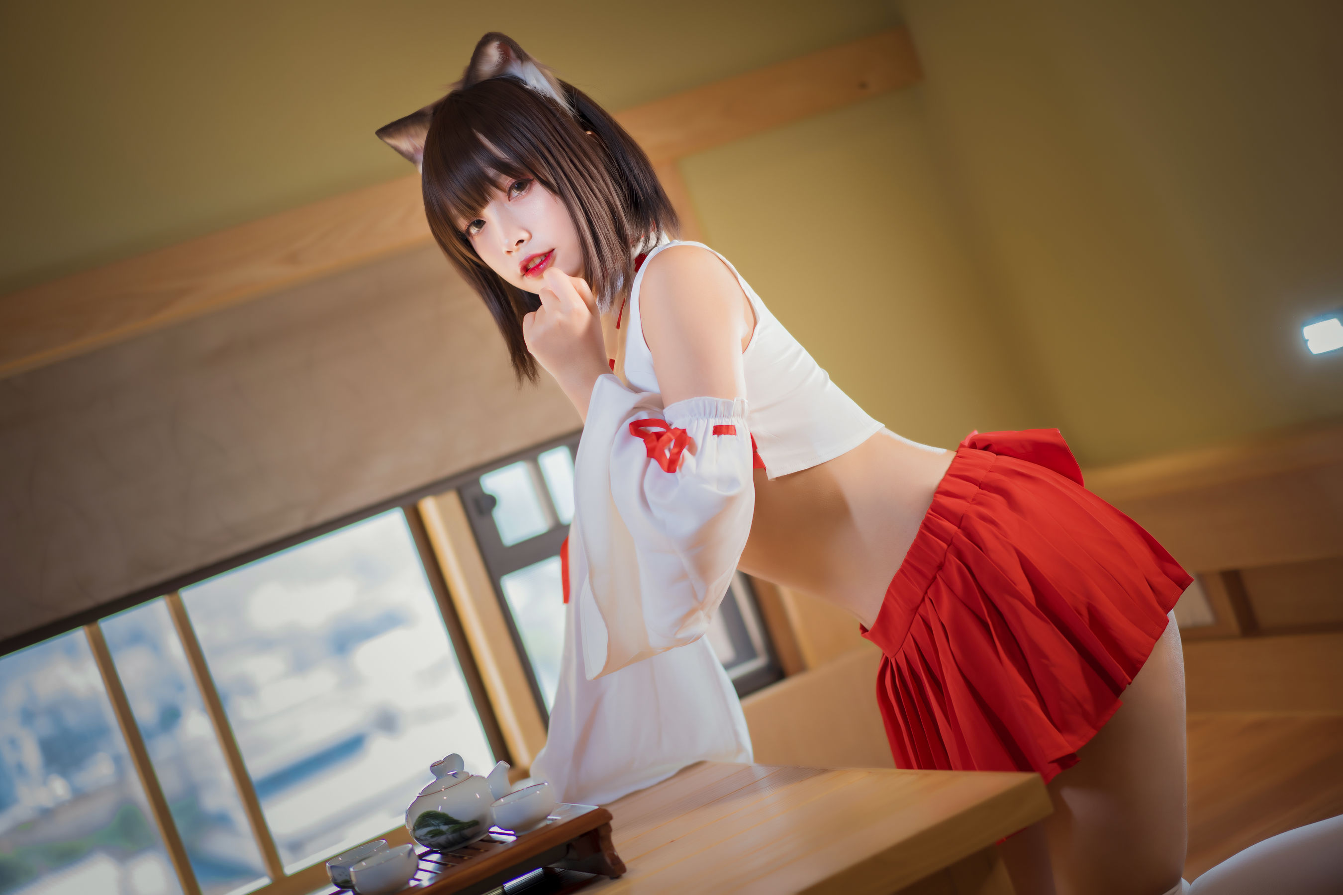 Neko-薇薇 – 巫女 [31P] 插图1