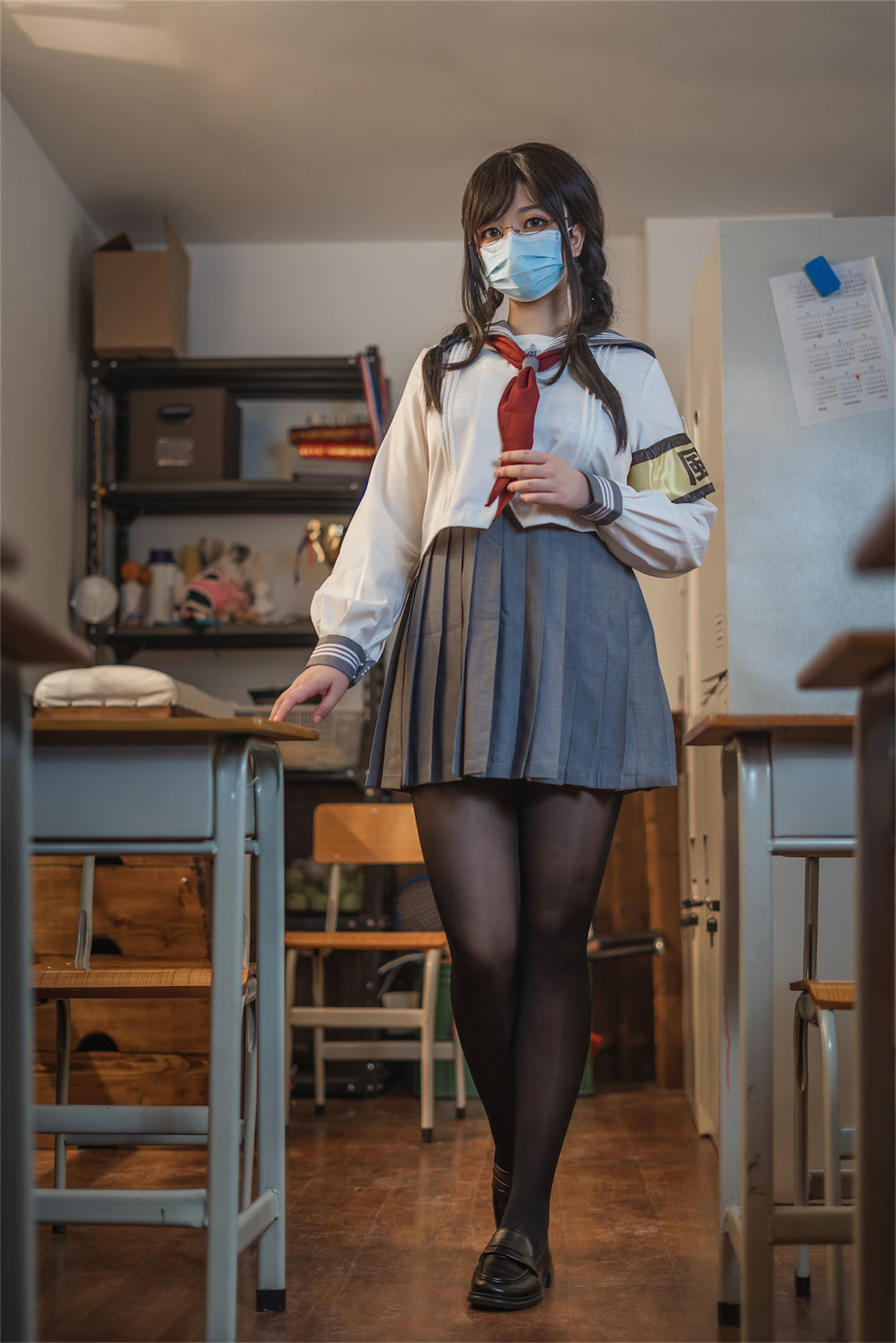 啊日日_Ganlory – 放课后风纪委少女 [51P] 插图1