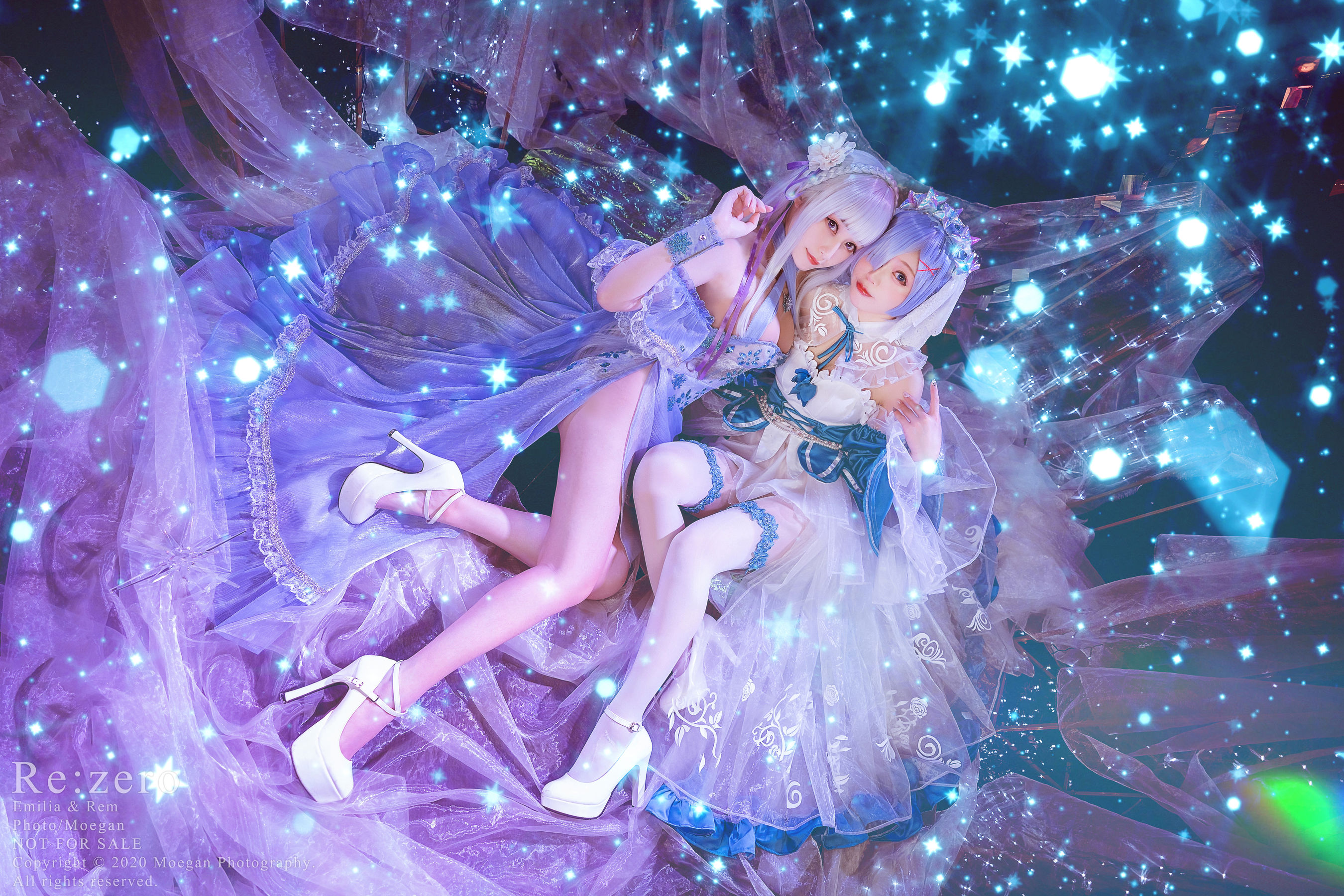 Miyana咪呀&紫玥桃 – 水晶连衣裙 [13P] 插图1