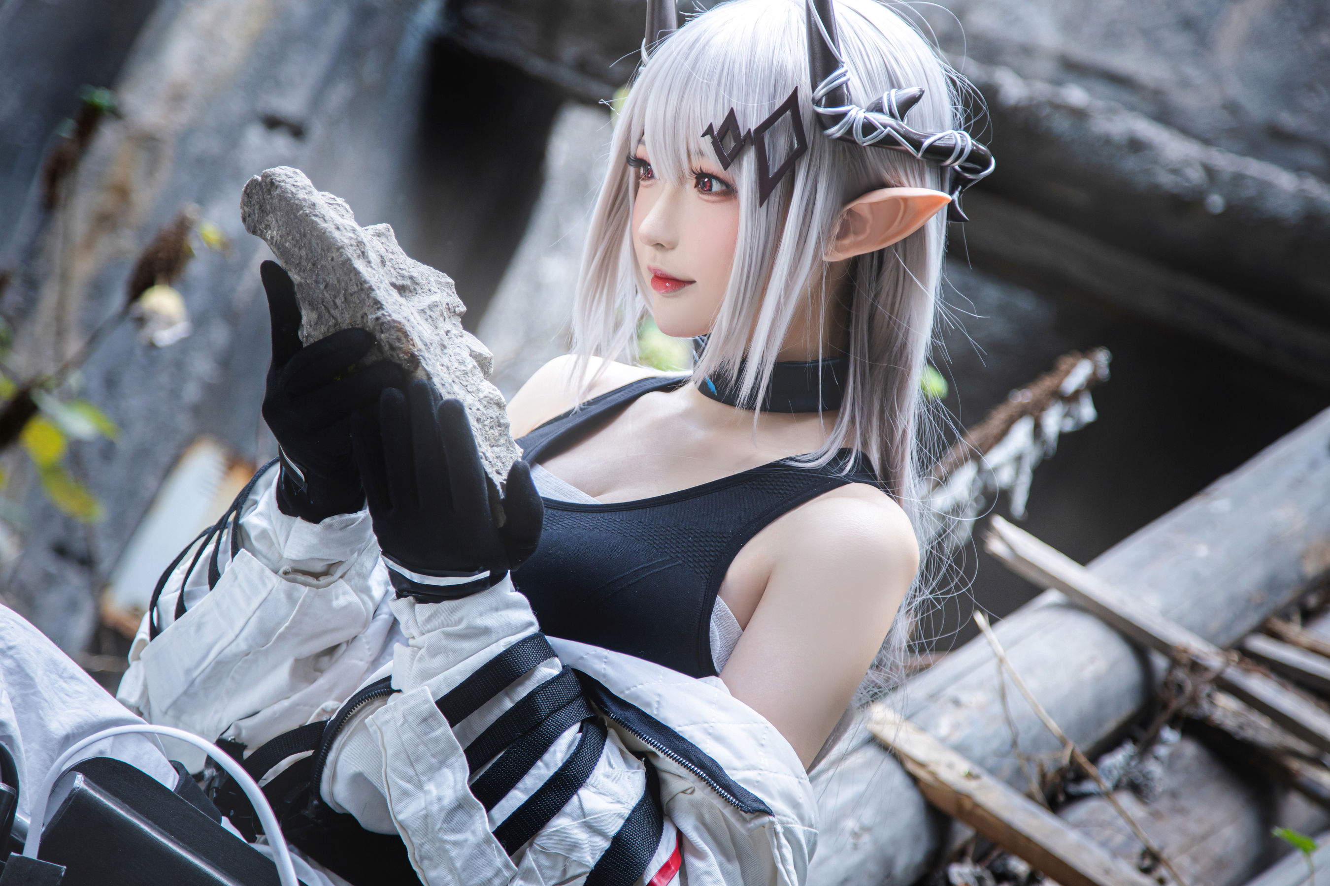 Coser小姐姐南宫 – 明日方舟 泥岩 [26P] 插图1