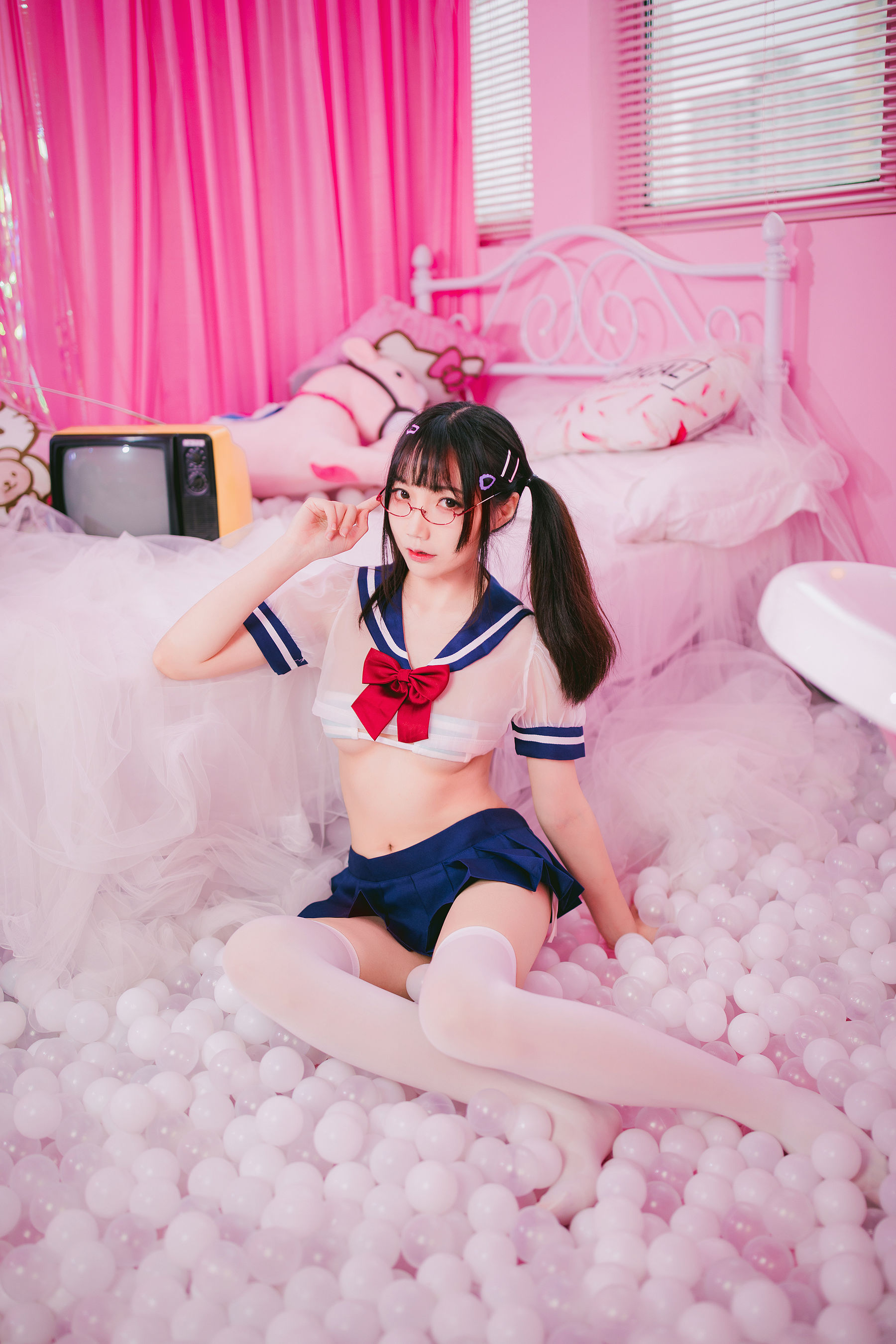 萝莉福利真央Mao – JK [18P] 插图1