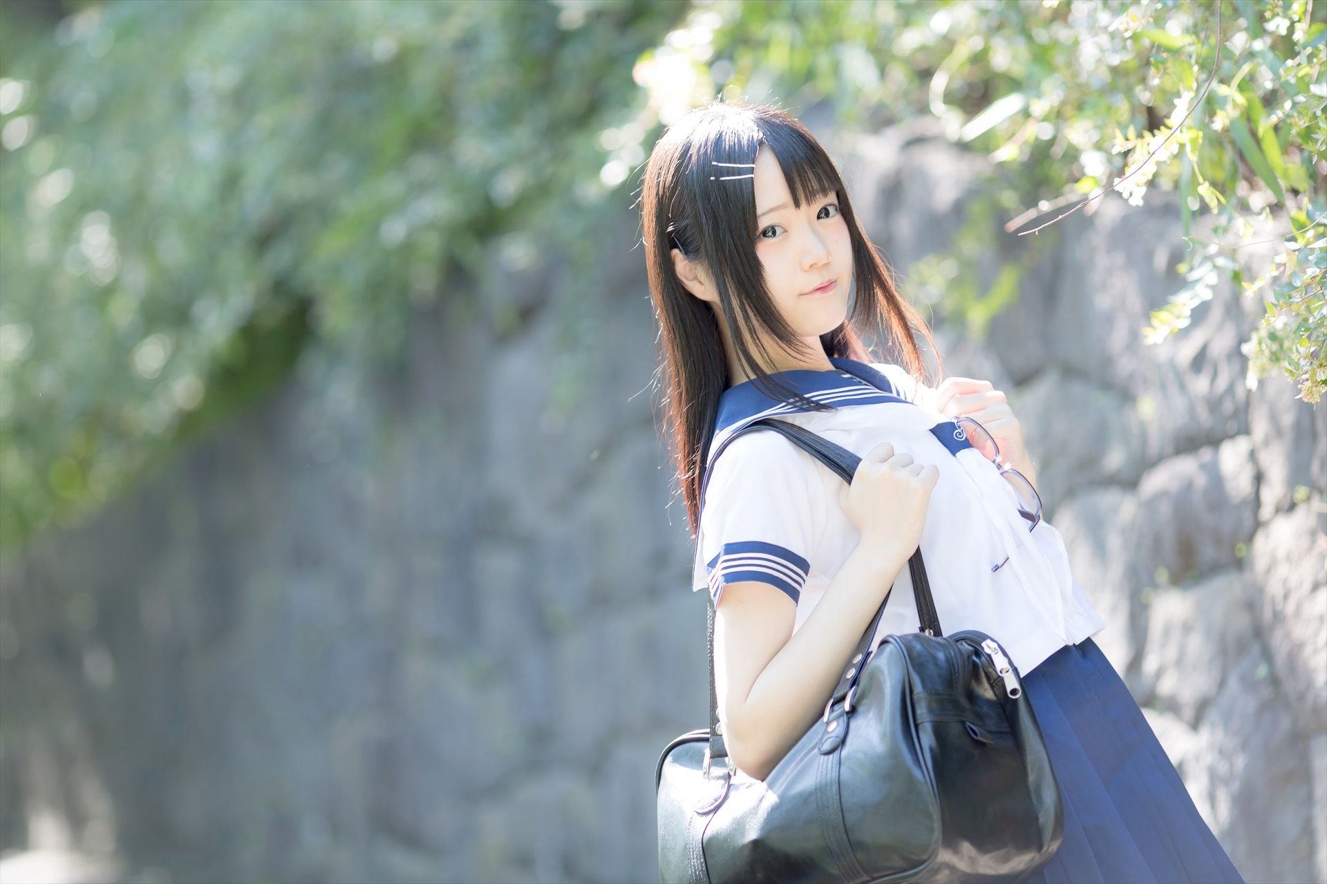 [まきろん。]君夏 – 君と僕の夏休み 制服 [30P] 插图1