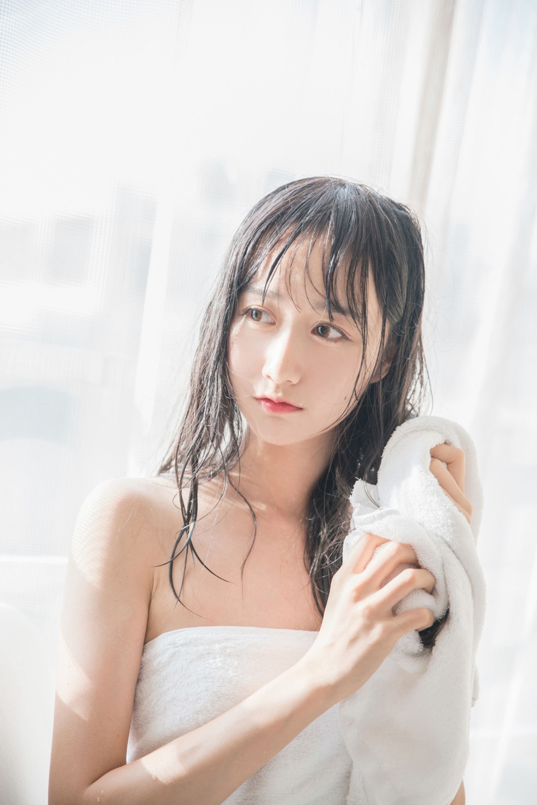 [萝莉COS] 木绵绵OwO – 出浴 [57P] 插图1