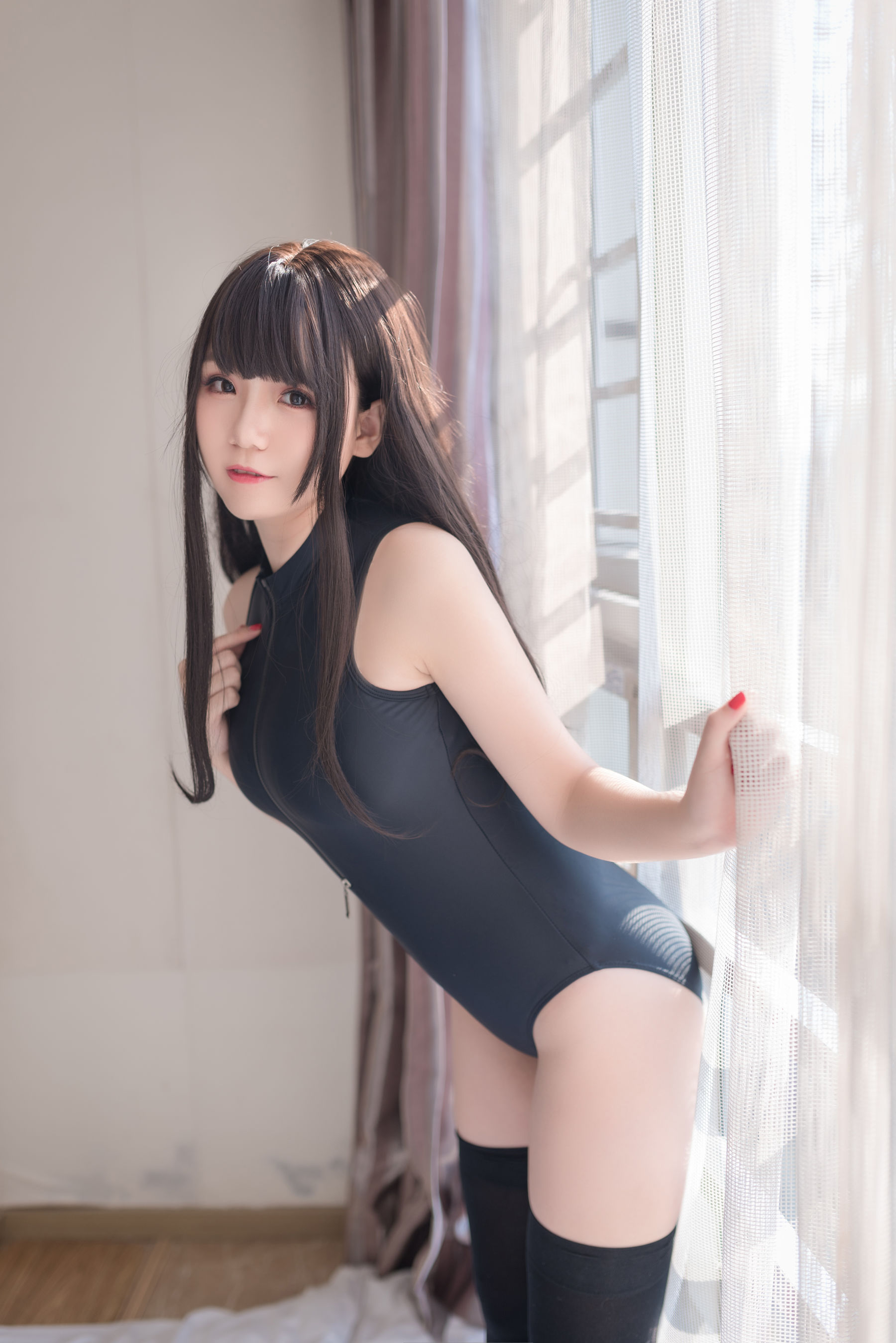 [萝莉COS] Yoko宅夏《开胸泳衣2》 [28P] 插图6