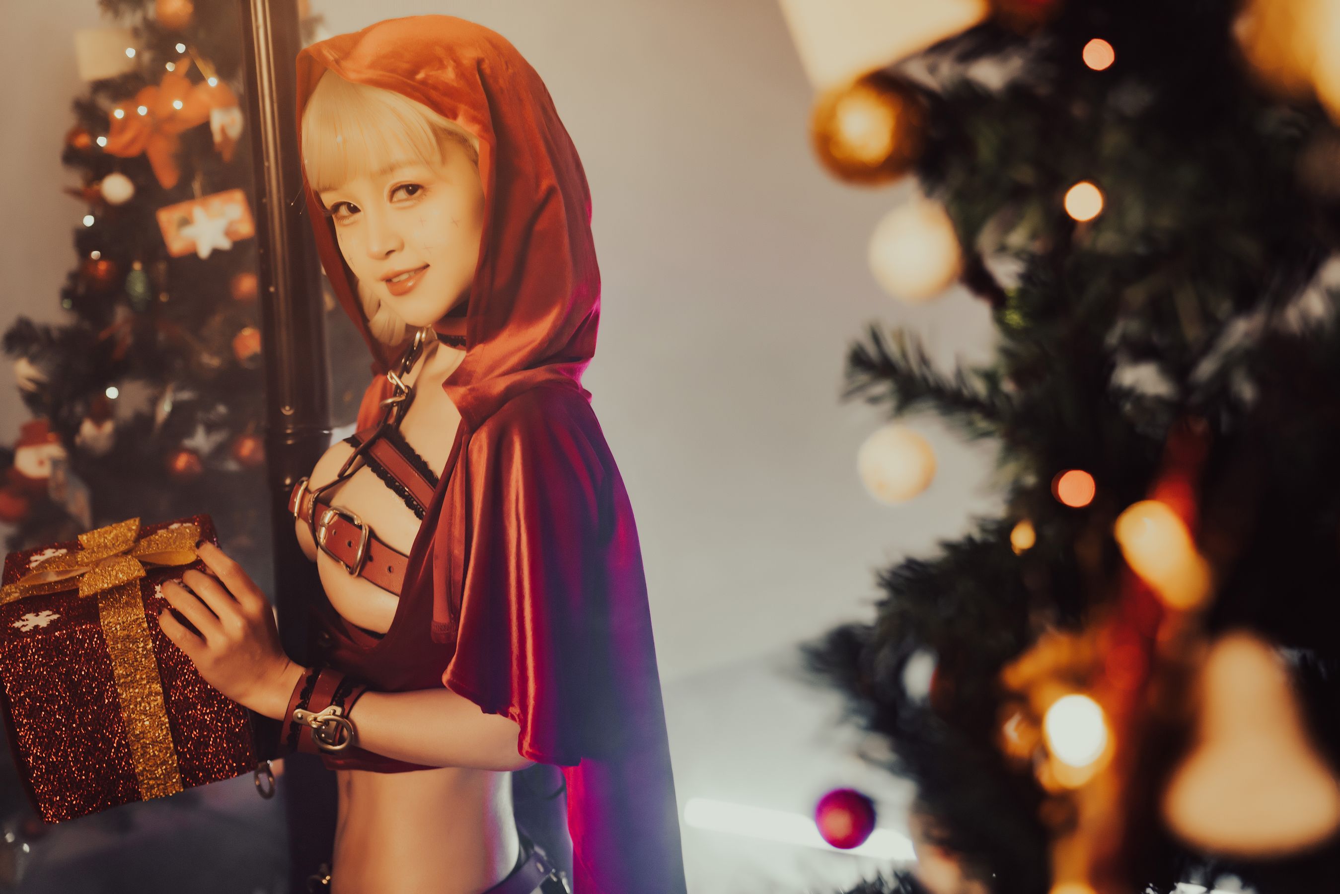 美少女晕崽 – 圣诞小红帽 [46P] 插图1