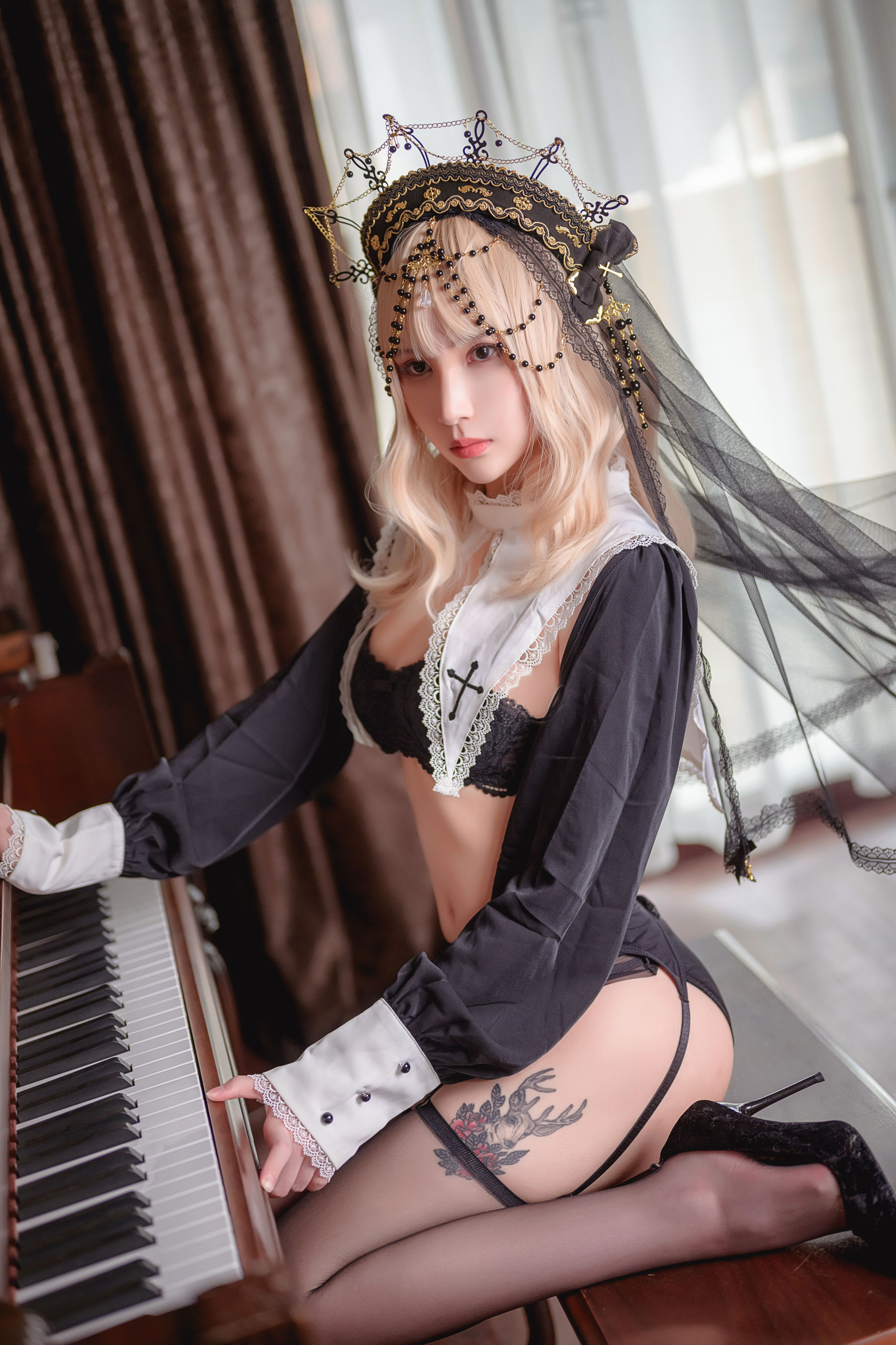 vams子 – 修女 [37P] 插图1