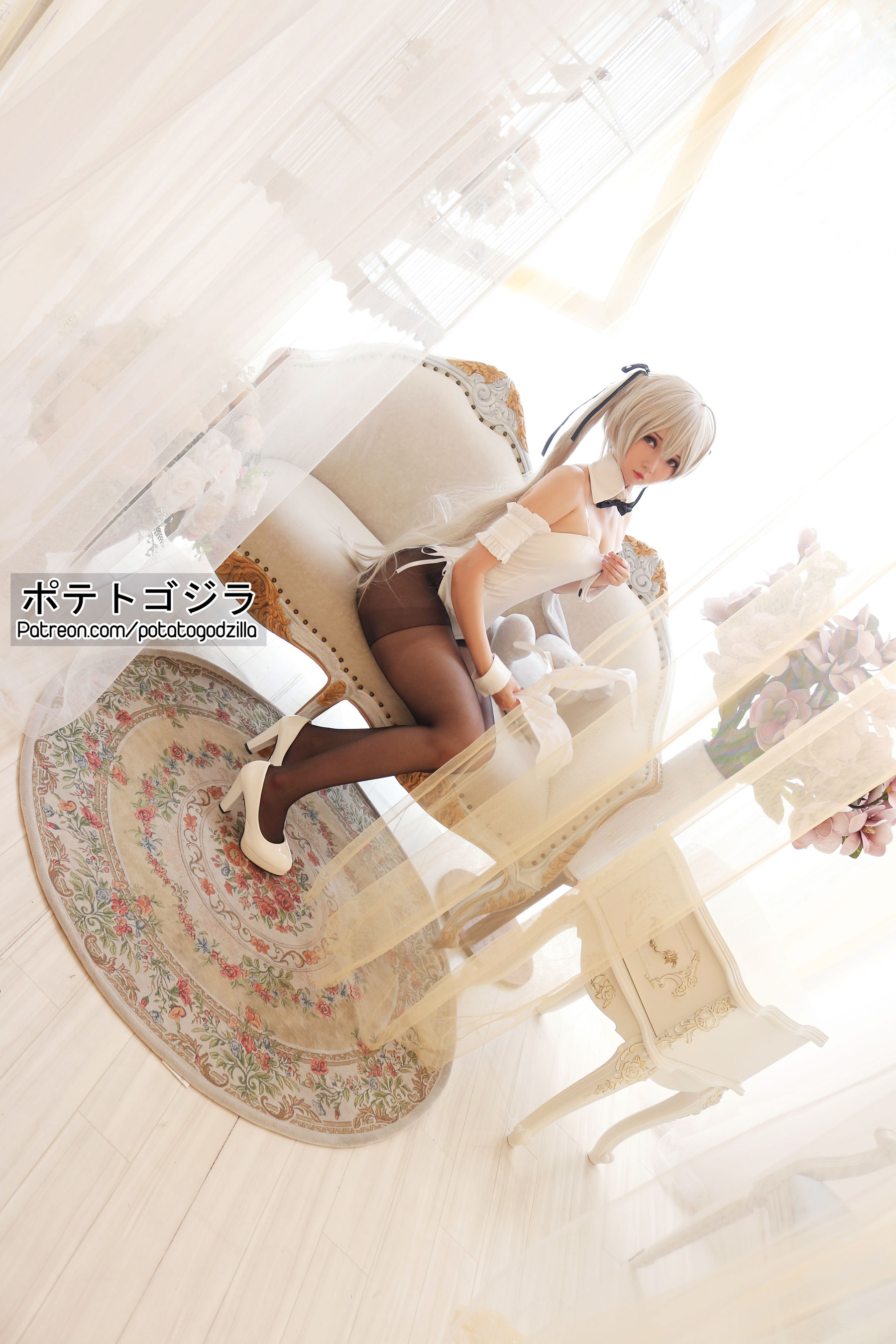 Coser小姐姐Potato Godzilla – Sora Kasugano Bunny Suit [31P] 插图1