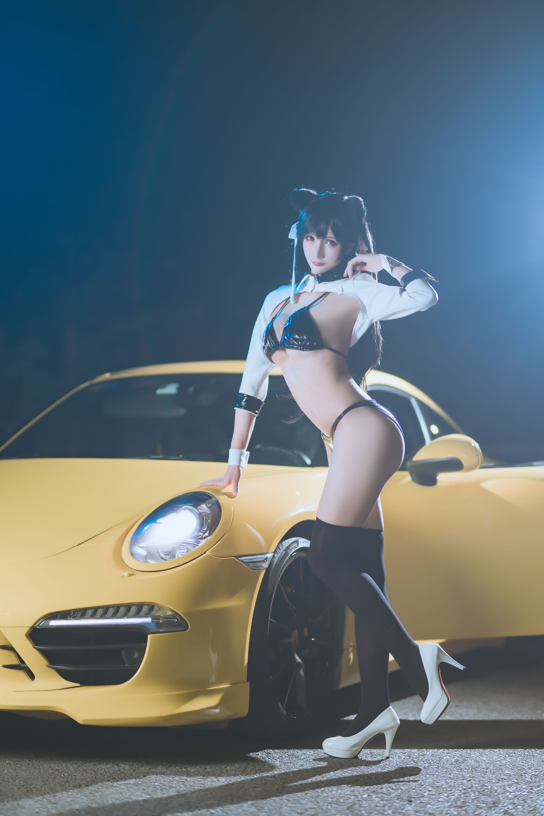 动漫博主雅祈 – 碧蓝航线赛车爱宕 [23P] 插图1