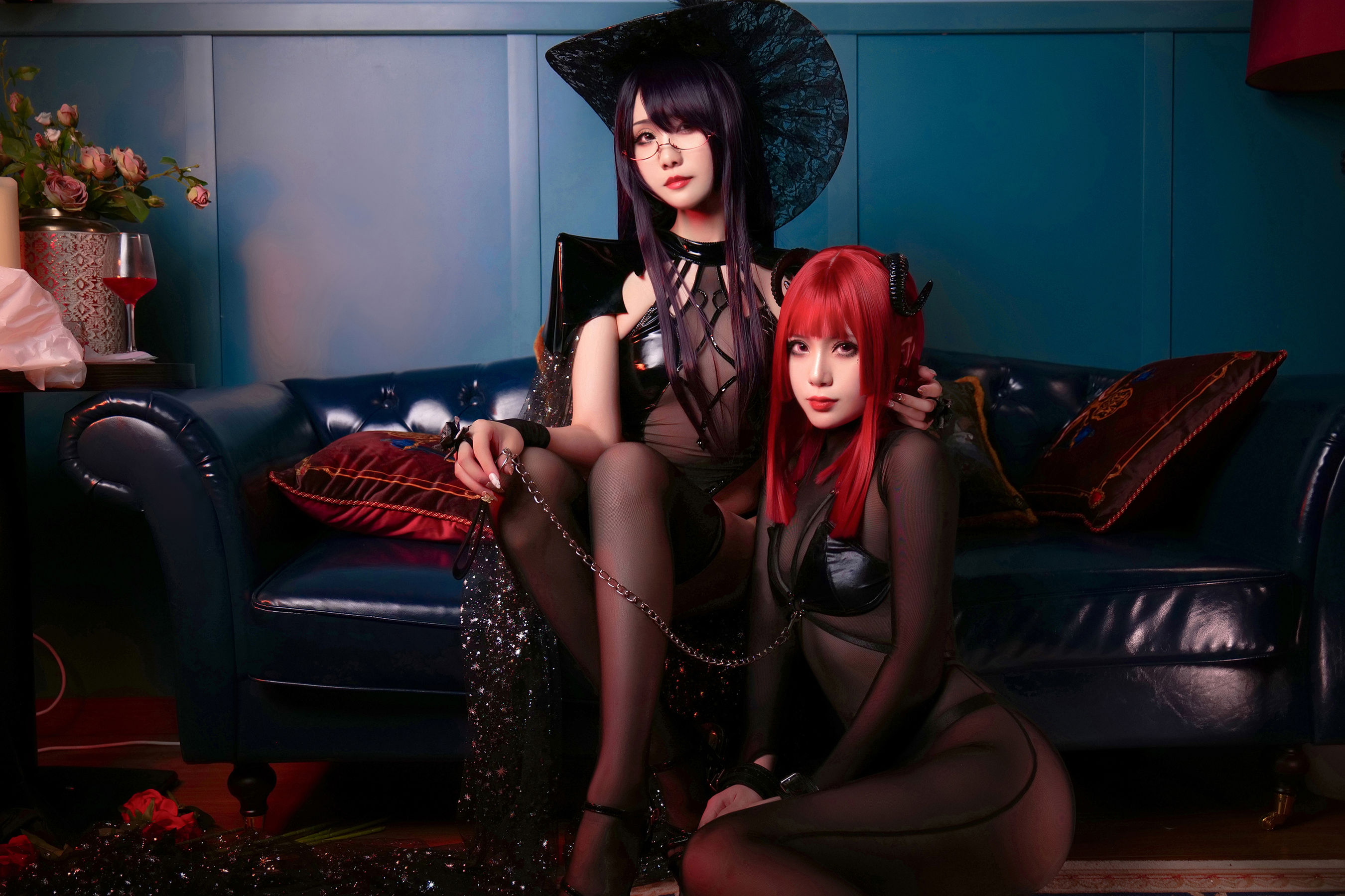 动漫博主曉美媽&羊大真人 – 魔女集会 [35P] 插图1