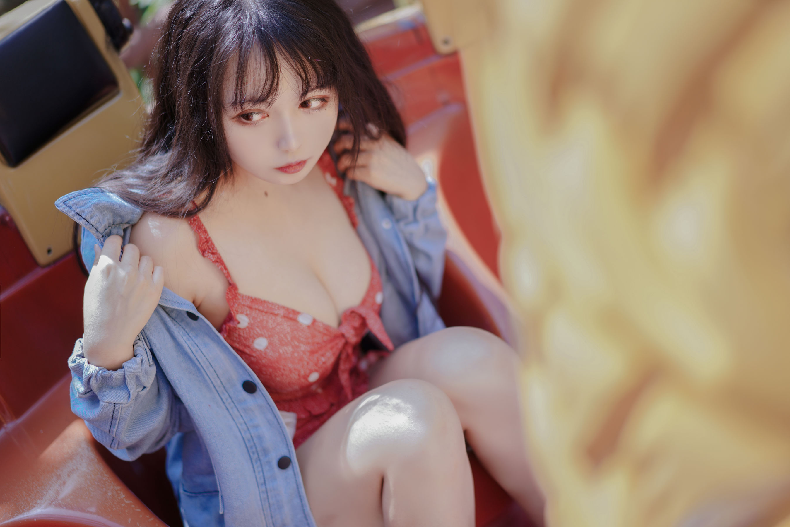 [Cosplay写真] 大眼萌妹黑猫猫OvO – 草莓 [32P] 插图1