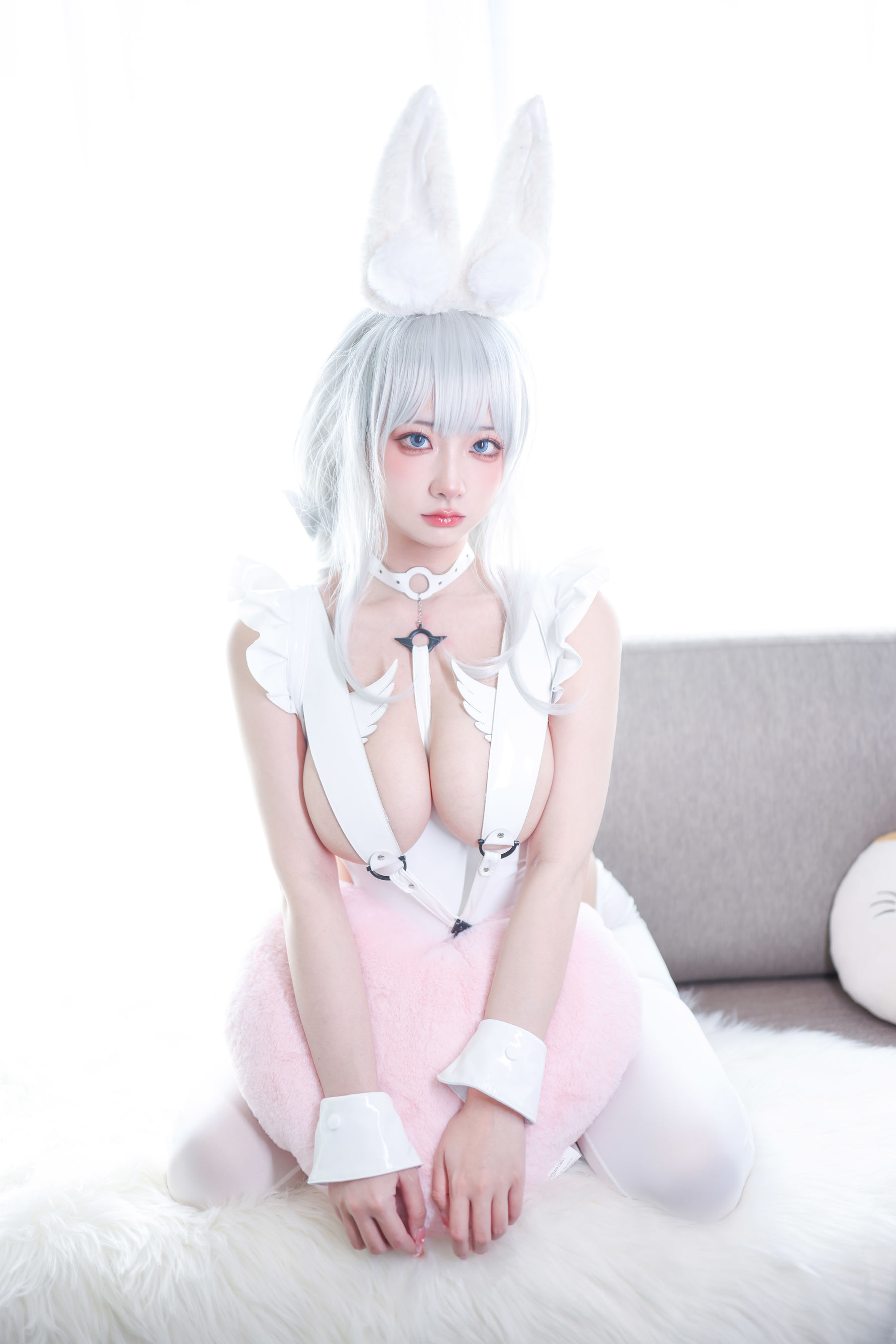 wendydydydy_酱油 – 恶毒 懒懒的白兔 [19P] 插图1