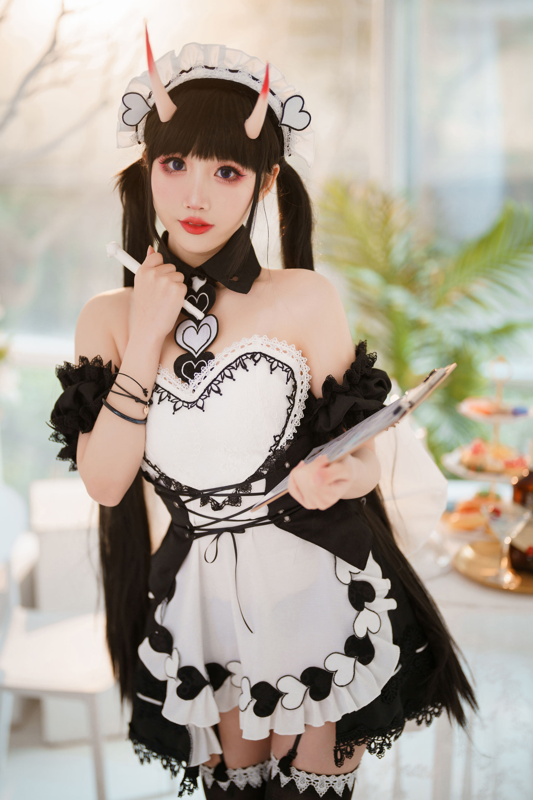可爱人气Coser面饼仙儿 能代女仆 [30P] 插图1