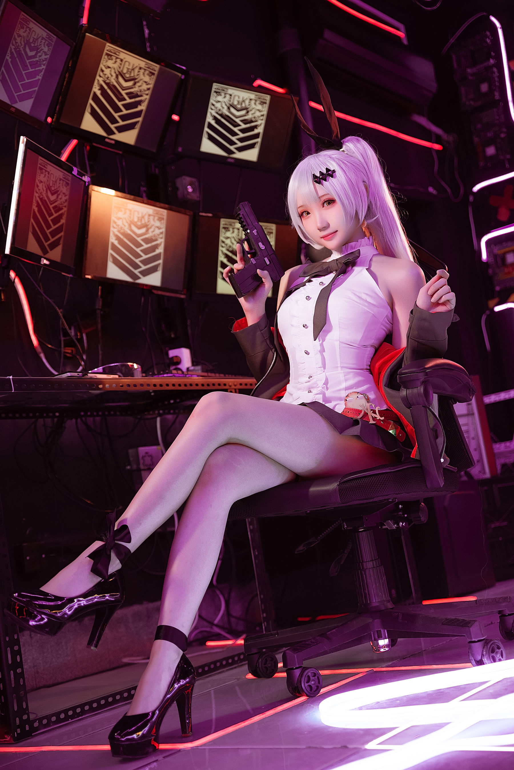 Coser瓜希酱福利 少女前线 FN-57 Five-seveN [21P] 插图1