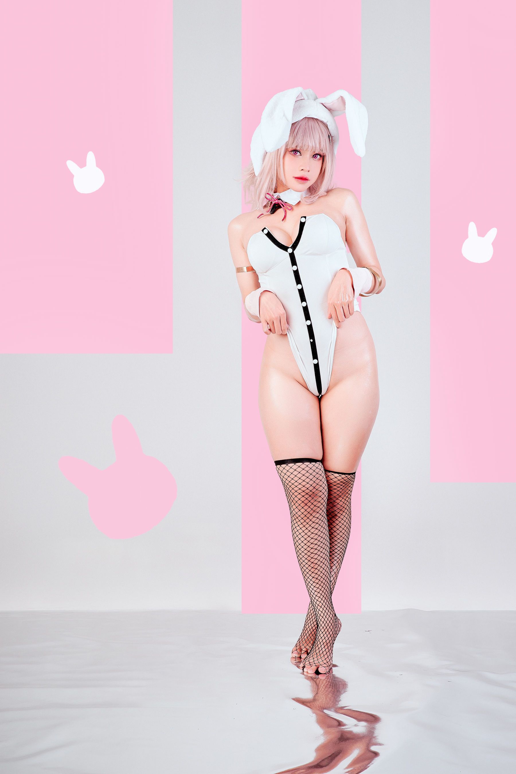 PingPing – Chiaki Nanami Bunny [16P] 插图1