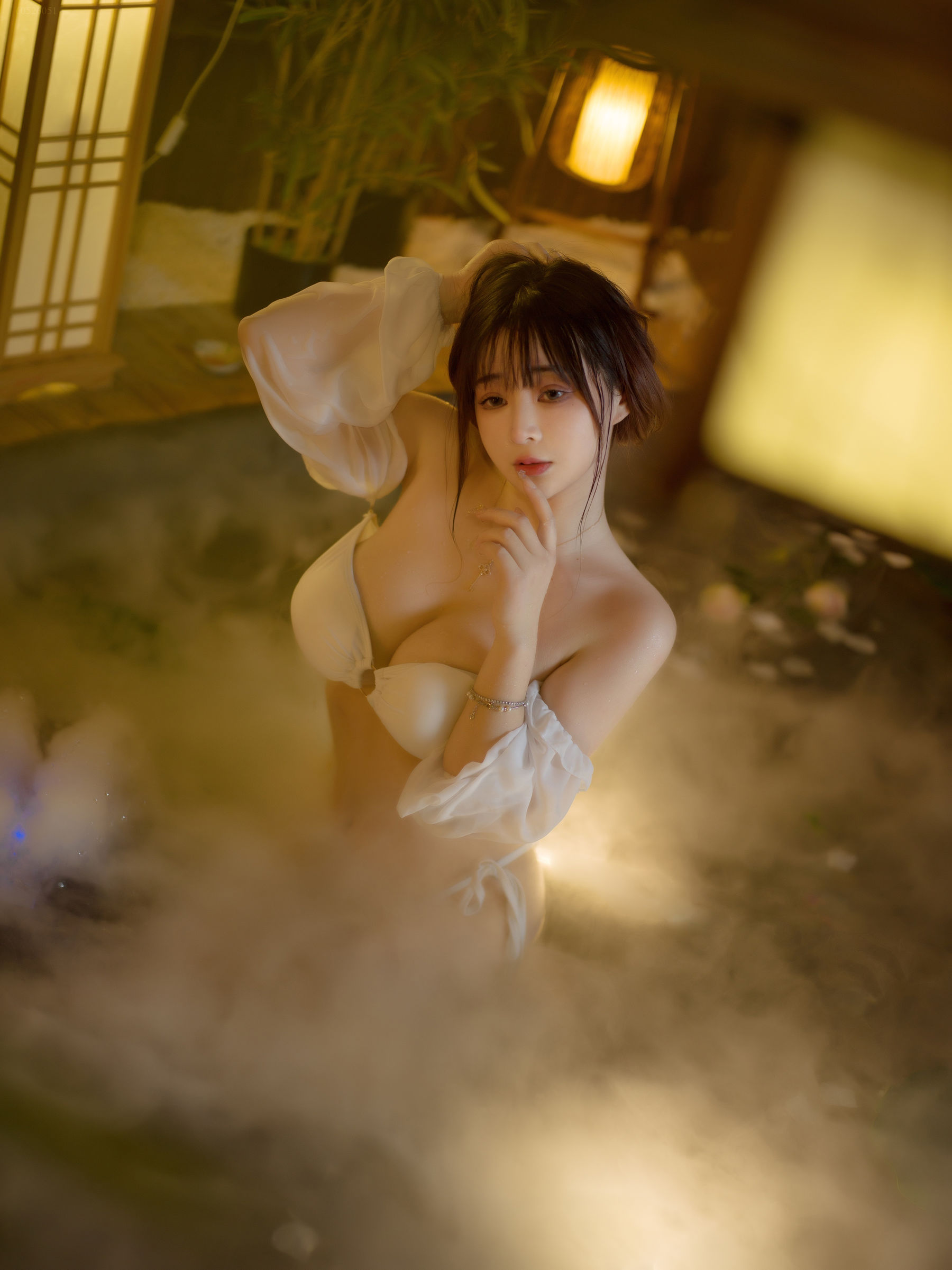 叉子宝宝 – 温泉 [53P] 插图1