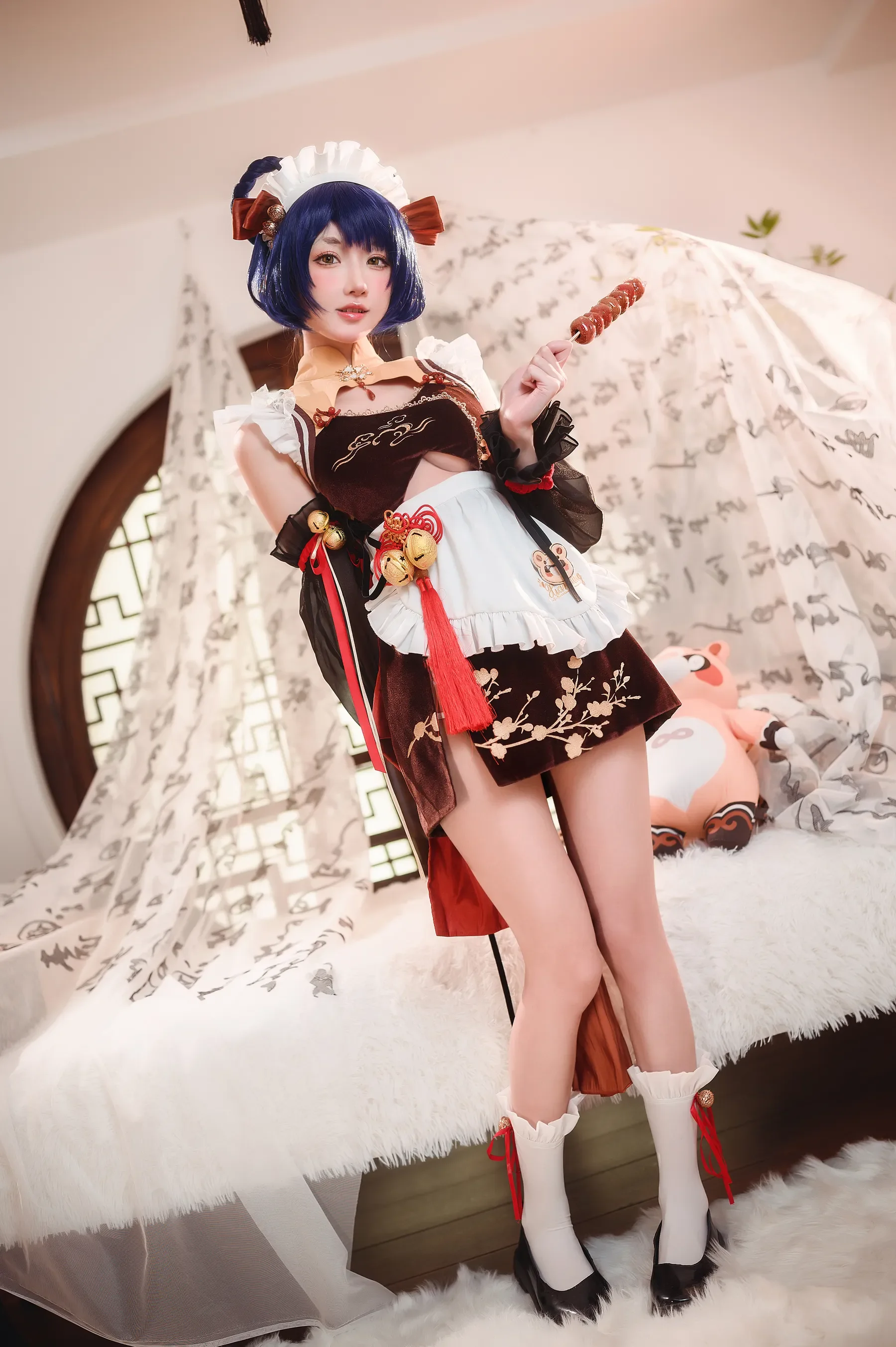 阿包也是兔娘 – 原神 香菱 [41P] 插图1