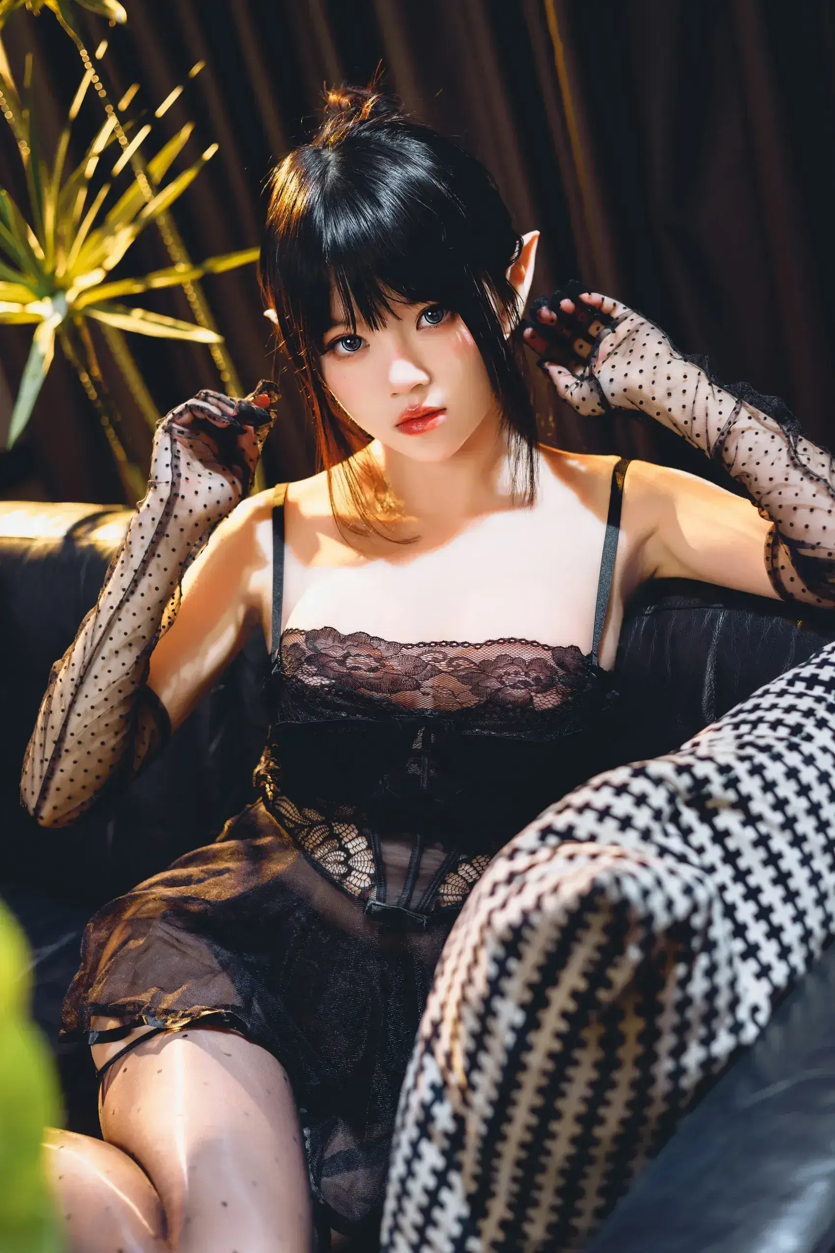 桜桃喵 – 夜纱 [43P] 插图1