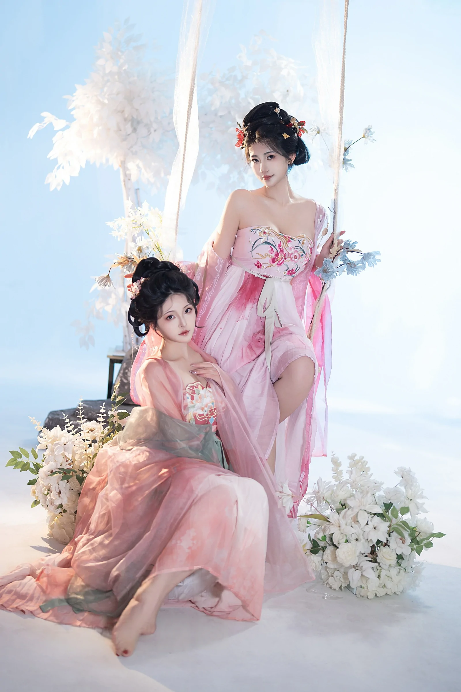 Natsuko夏夏子&星澜 – 瑶池洗凝脂 [77P] 插图1