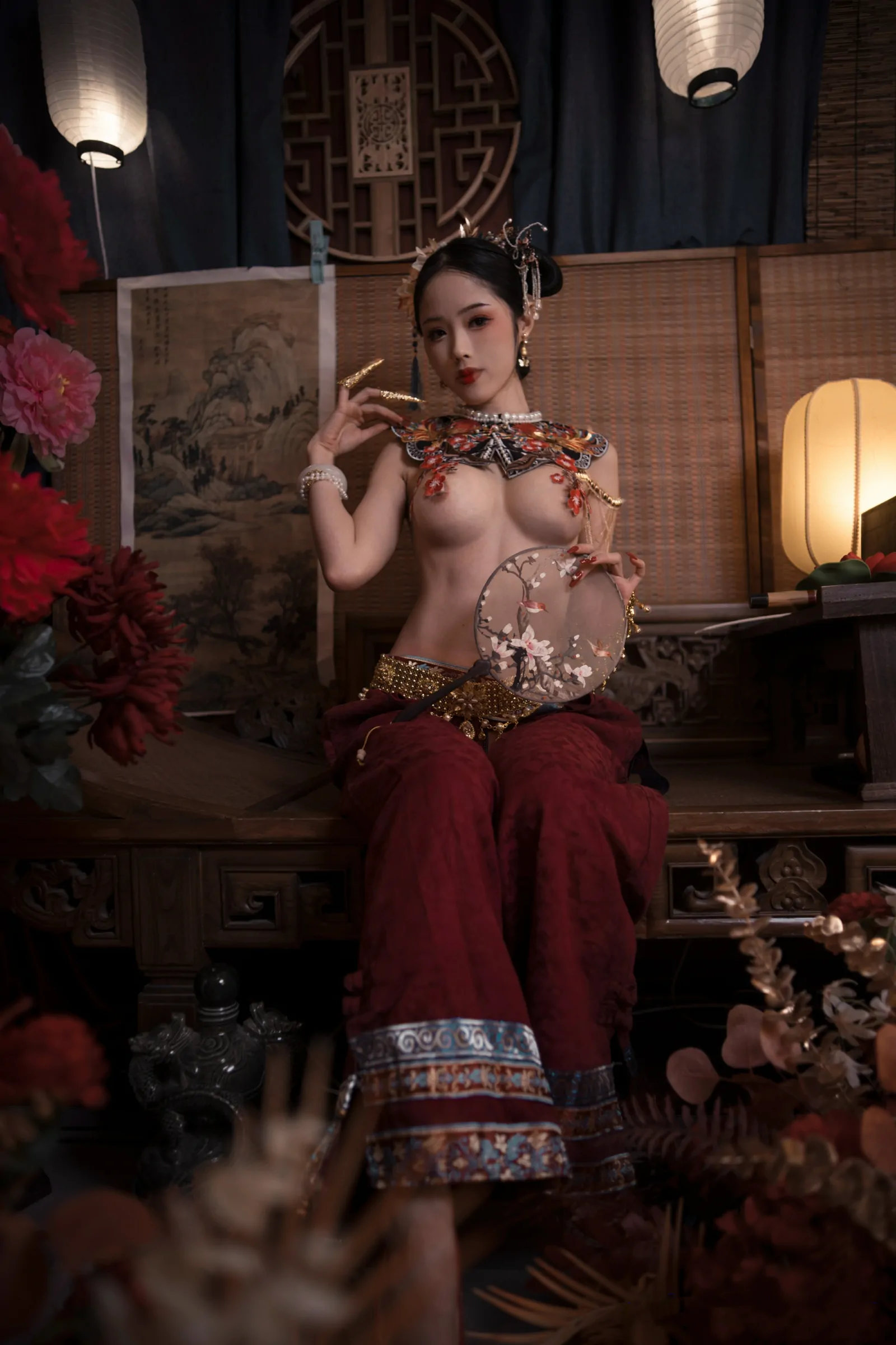 钛合金TiTi - 极品玉妃旗袍 [29P] 插图1