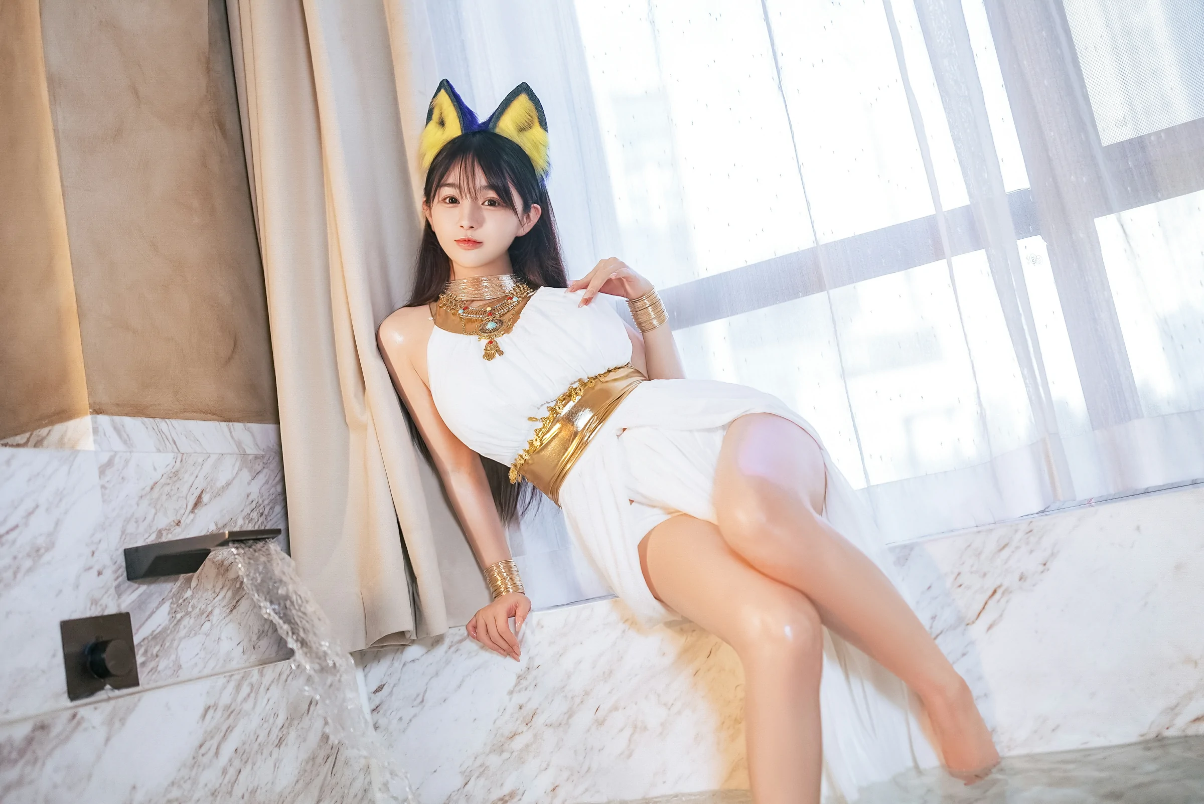桜井宁宁 - 白色猫娘 [132P] 插图2