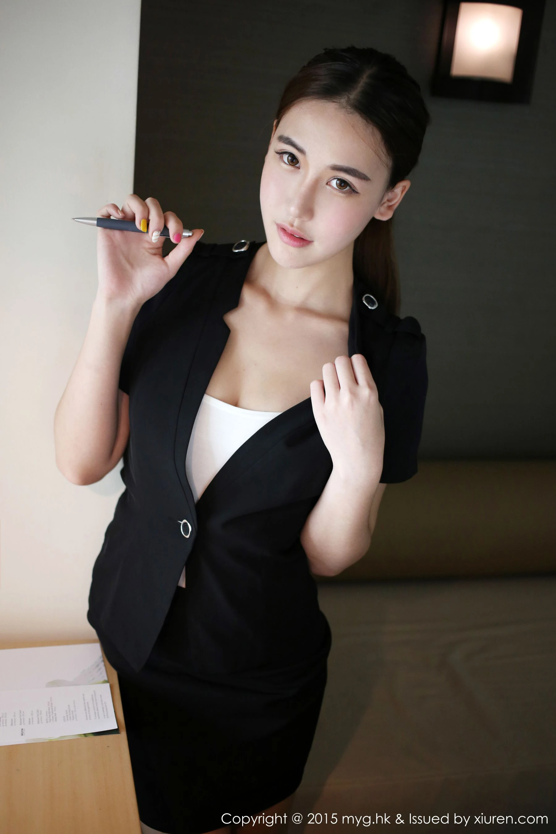 熊吖BOBO《老师制服诱惑》 美媛馆 Vol.161 插图5