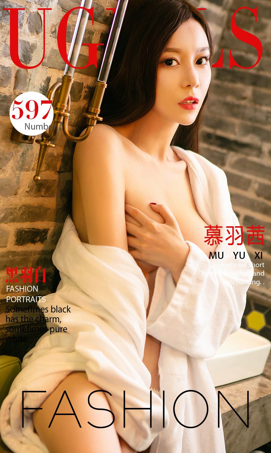 慕羽茜《黑羽白》 尤果圈 No.597 [40P] 插图1