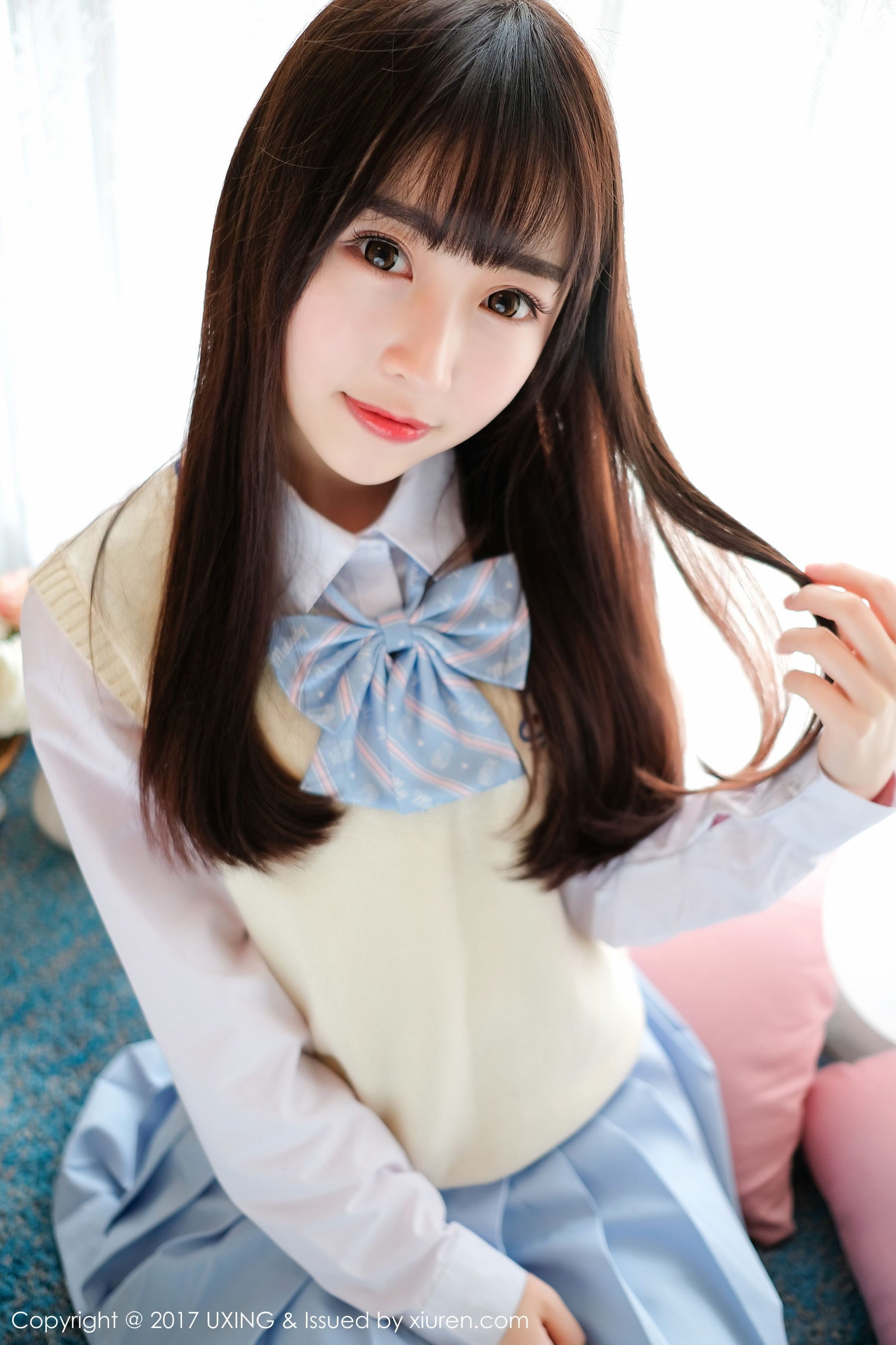 清纯萝莉@丸子mayuki 优星馆UXING VOL.041 [43P] 插图1